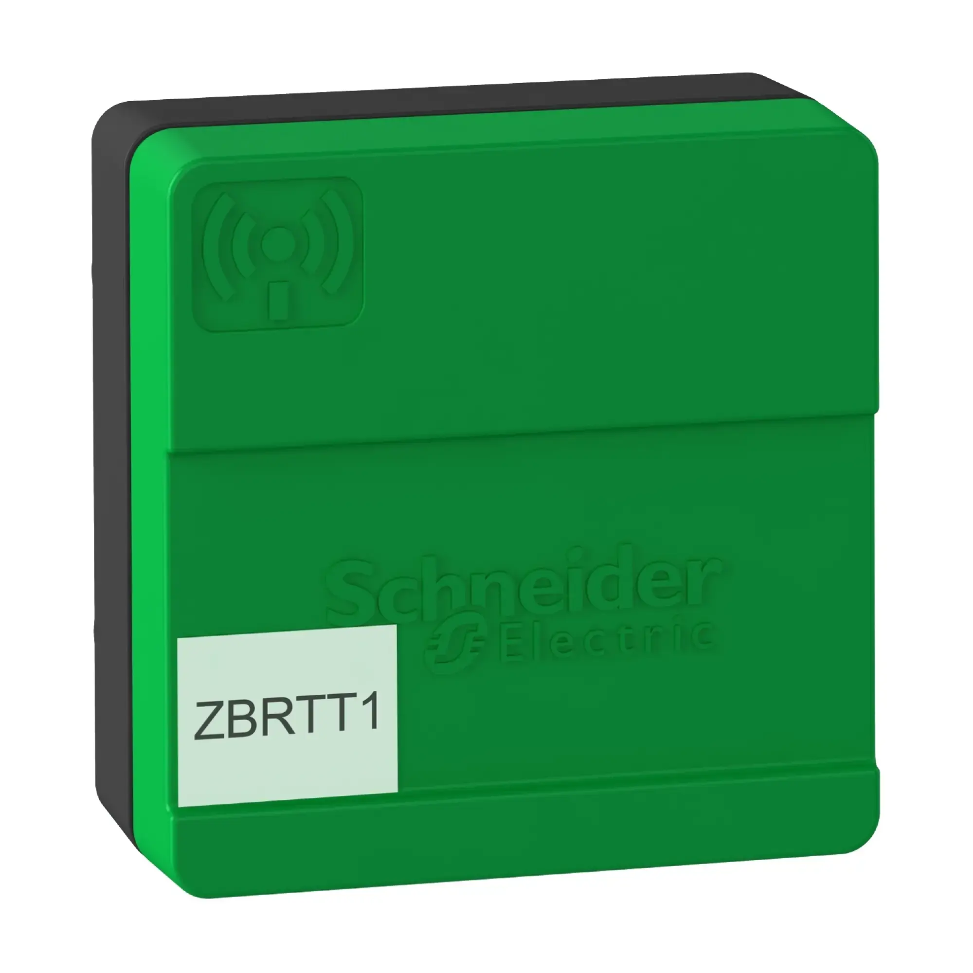 Schneider Electric ZBRTT1 Wireless Temperature and Humidity Sensor, Harmony Hub, Wireless, Magnet, 2.4 GHz, Black, Green (img_008) Schneider Electric ZBRTT1 Wireless Temperature and Humidity Sensor, Harmony Hub, Wireless, Magnet, 2.4 GHz, Black, Green (img_008)