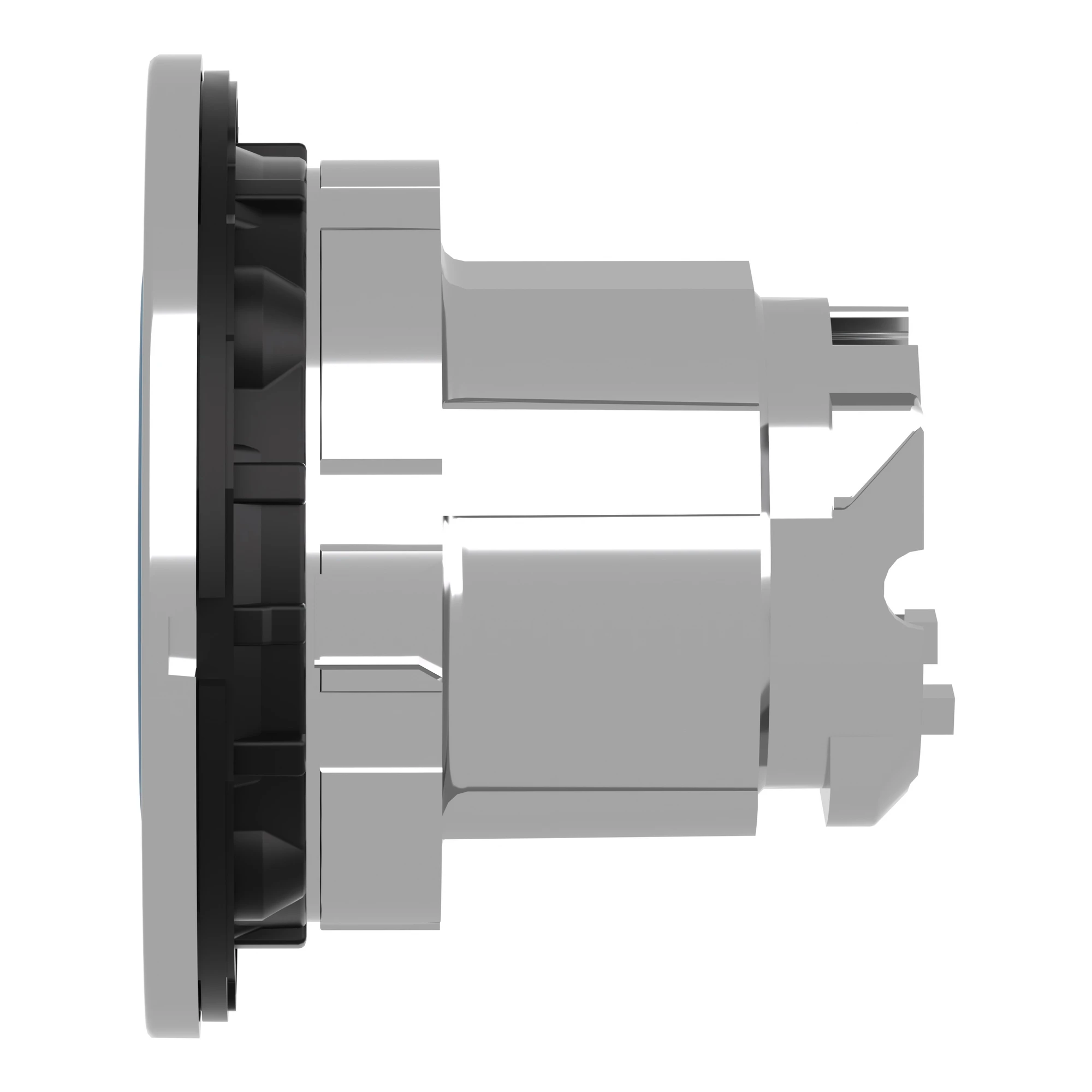 Schneider Electric ZB4FW963 Illuminated Pushbutton, Front Element, Harmony XB4F, Metal, Blue, 30mm, for Universal LED, Illuminated Ring (img_005) Schneider Electric ZB4FW963 Illuminated Pushbutton, Front Element, Harmony XB4F, Metal, Blue, 30mm, for Universal LED, Illuminated Ring (img_005)