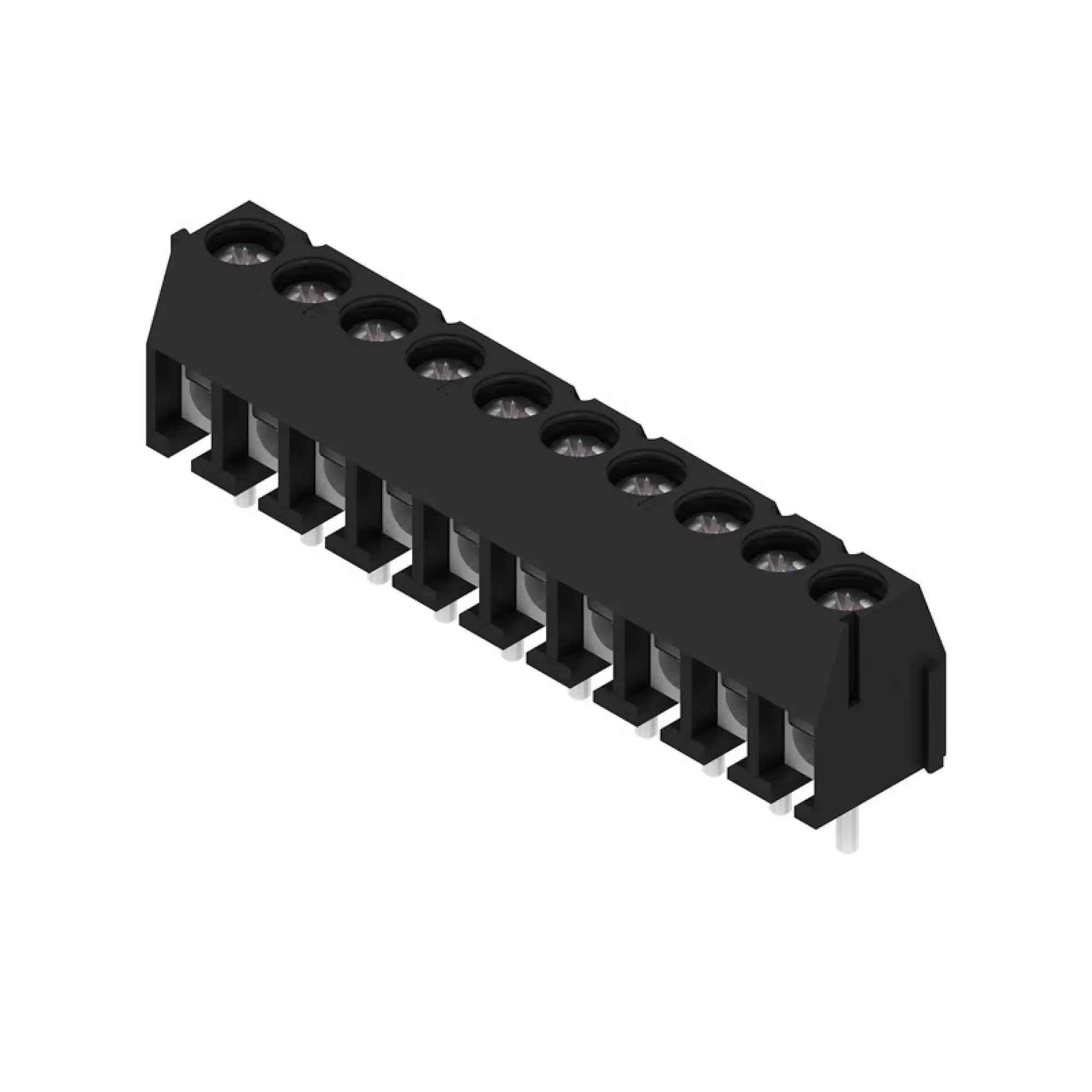 Weidmüller 1811260000 PCB terminal, 160 V, 17.5 A, Pitch in mm: 3.50, 1.5 mm², Number of poles: 10, Pressure clamp connection, THT solder connection, 90°, Box (img_001) Weidmüller 1811260000 PCB terminal, 160 V, 17.5 A, Pitch in mm: 3.50, 1.5 mm², Number of poles: 10, Pressure clamp connection, THT solder connection, 90°, Box (img_001)