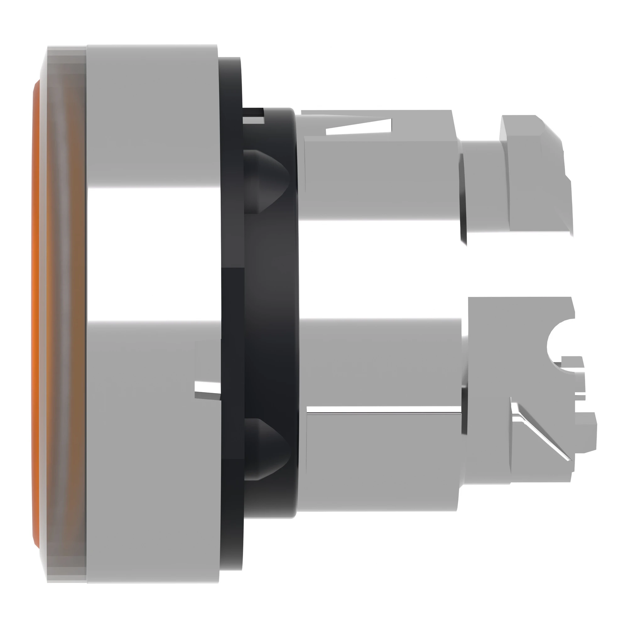 Schneider Electric ZB4BA58 Illuminated push-button, front element, Harmony XB4, metal, 22mm, orange, momentary, for universal LED, for insert labels (img_004) Schneider Electric ZB4BA58 Illuminated push-button, front element, Harmony XB4, metal, 22mm, orange, momentary, for universal LED, for insert labels (img_004)