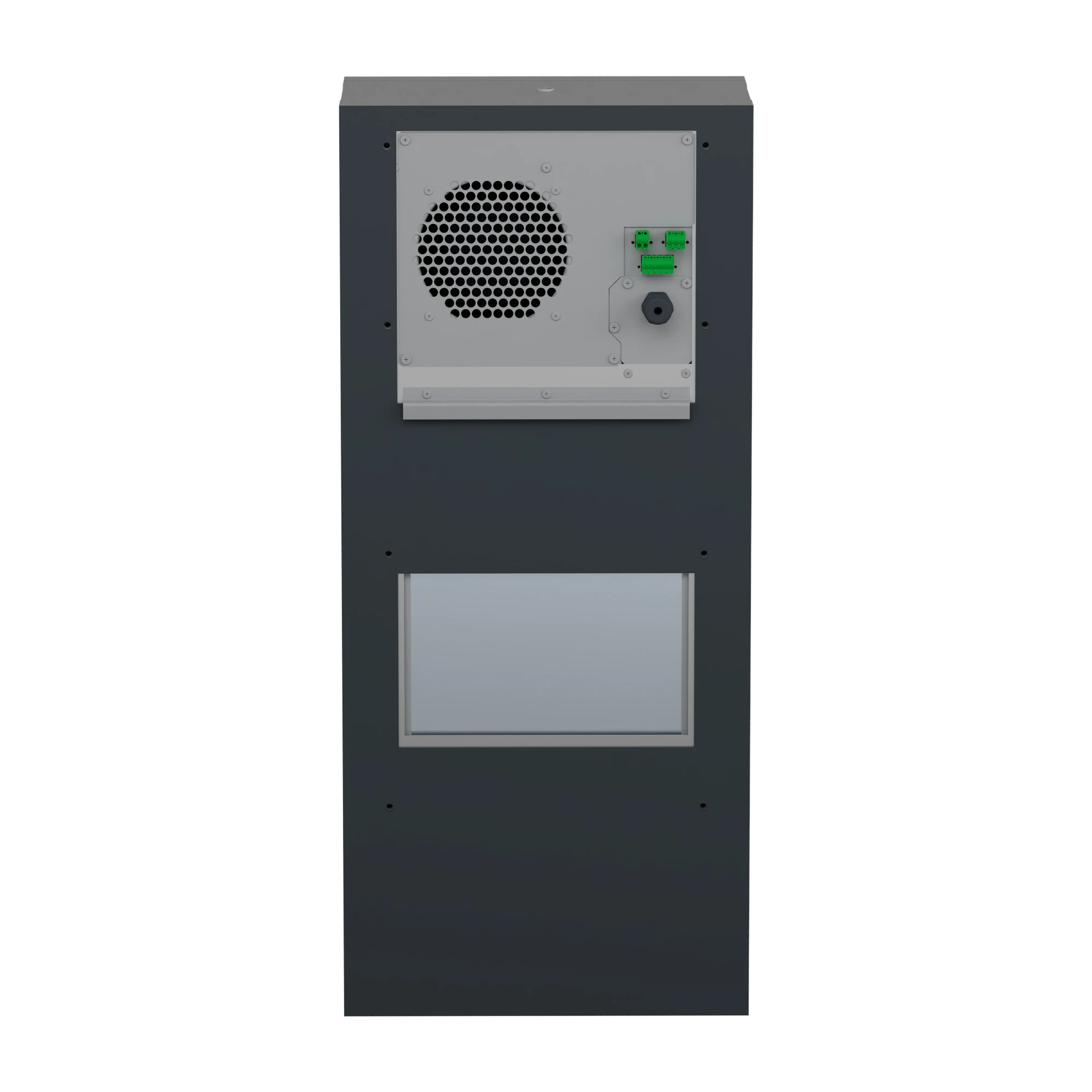 Schneider Electric NSYCUX1KDG Wall-mounted cooling unit, connected, Climasys CU, stainless steel, 1kW, 230V, 50/60Hz, IP55 (img_004) Schneider Electric NSYCUX1KDG Wall-mounted cooling unit, connected, Climasys CU, stainless steel, 1kW, 230V, 50/60Hz, IP55 (img_004)