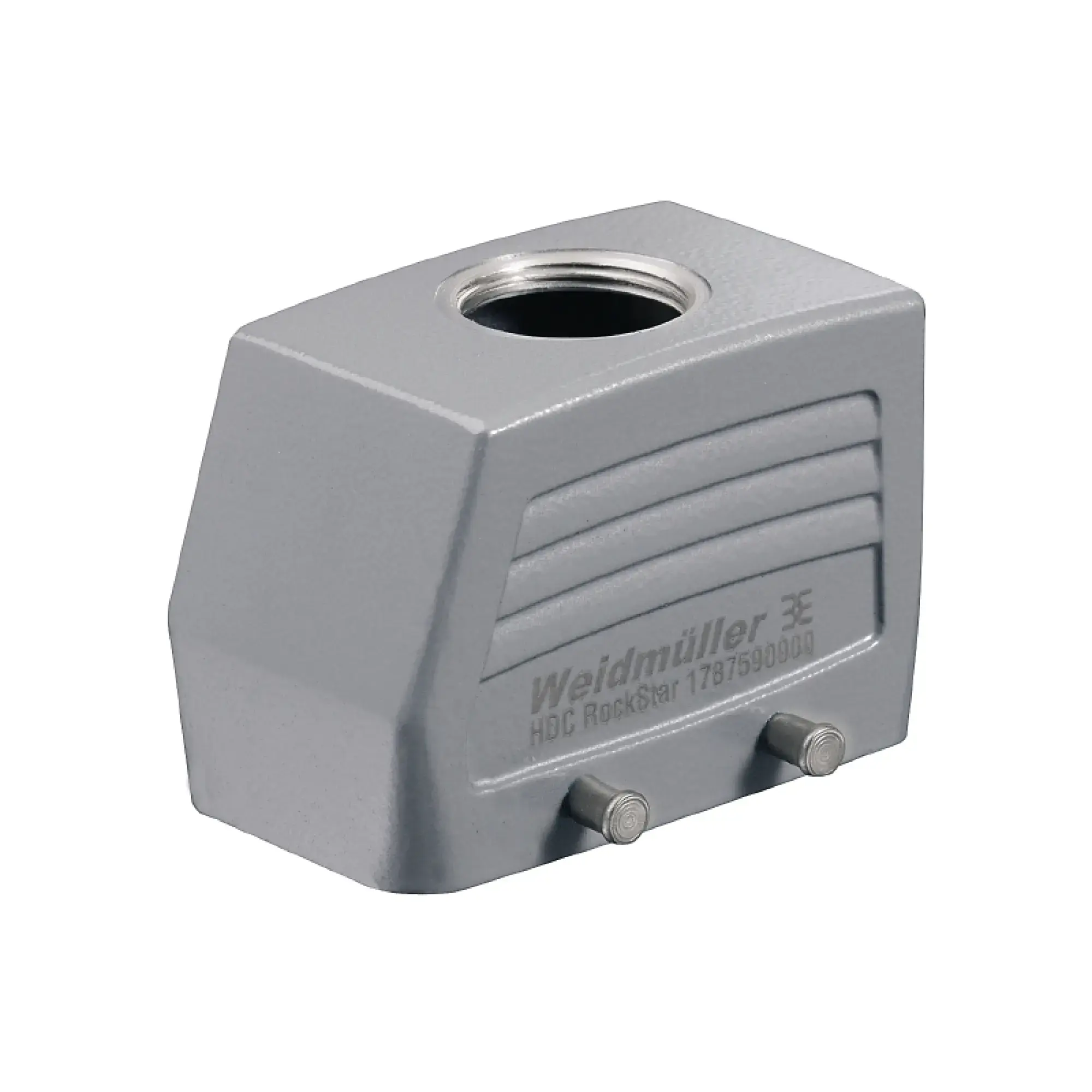 Weidmüller 1654320000 Housing (industry plug-in connectors), Cable entry from top, Plug housing, Side-locking clamp on lower side, Size: 4, IP65 (in plugged condition) (img_001) Weidmüller 1654320000 Housing (industry plug-in connectors), Cable entry from top, Plug housing, Side-locking clamp on lower side, Size: 4, IP65 (in plugged condition) (img_001)