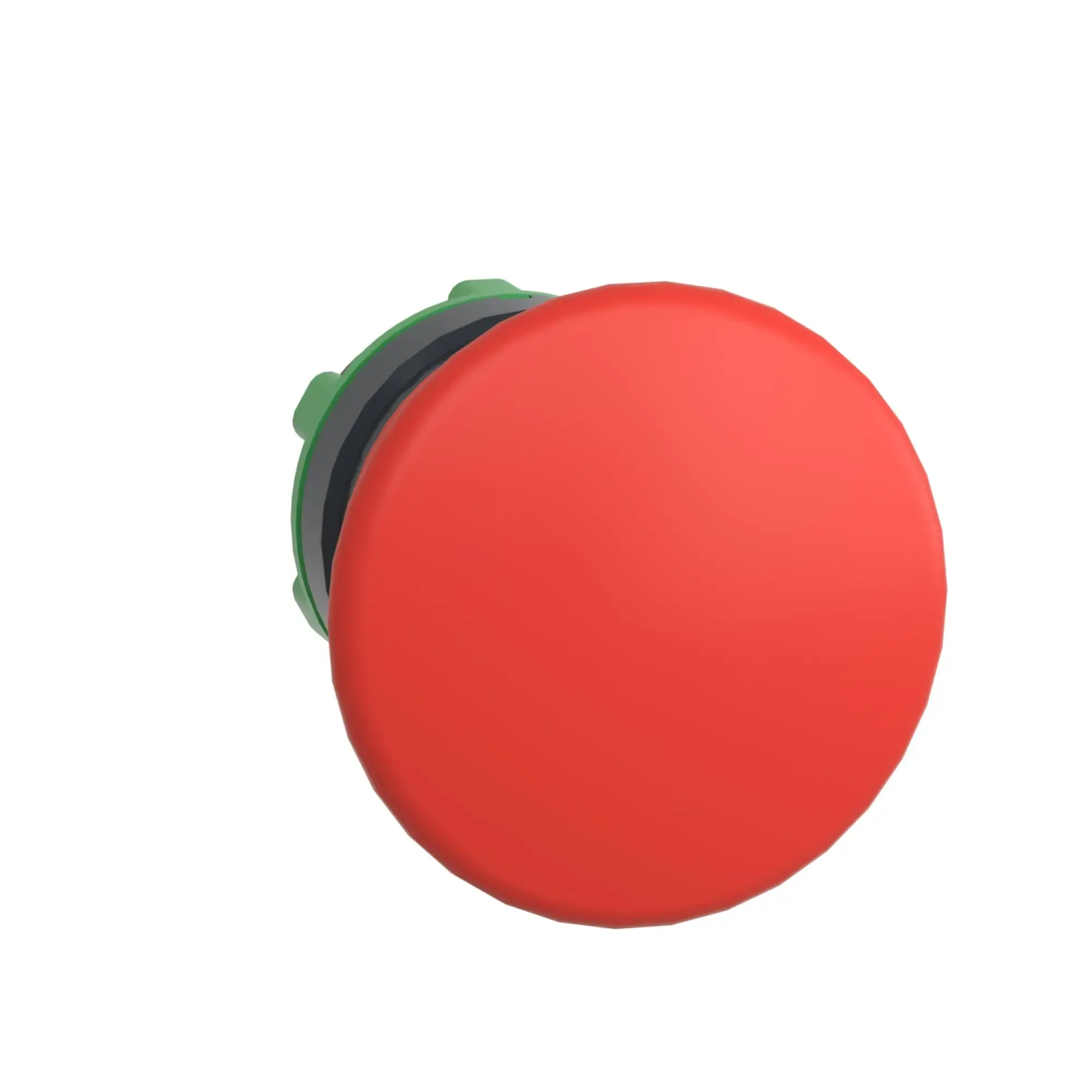 Schneider Electric ZB5AC4 Mushroom push button, front element, Harmony XB5, plastic, 22mm, red, mushroom 40mm, unmarked, momentary (img_003)