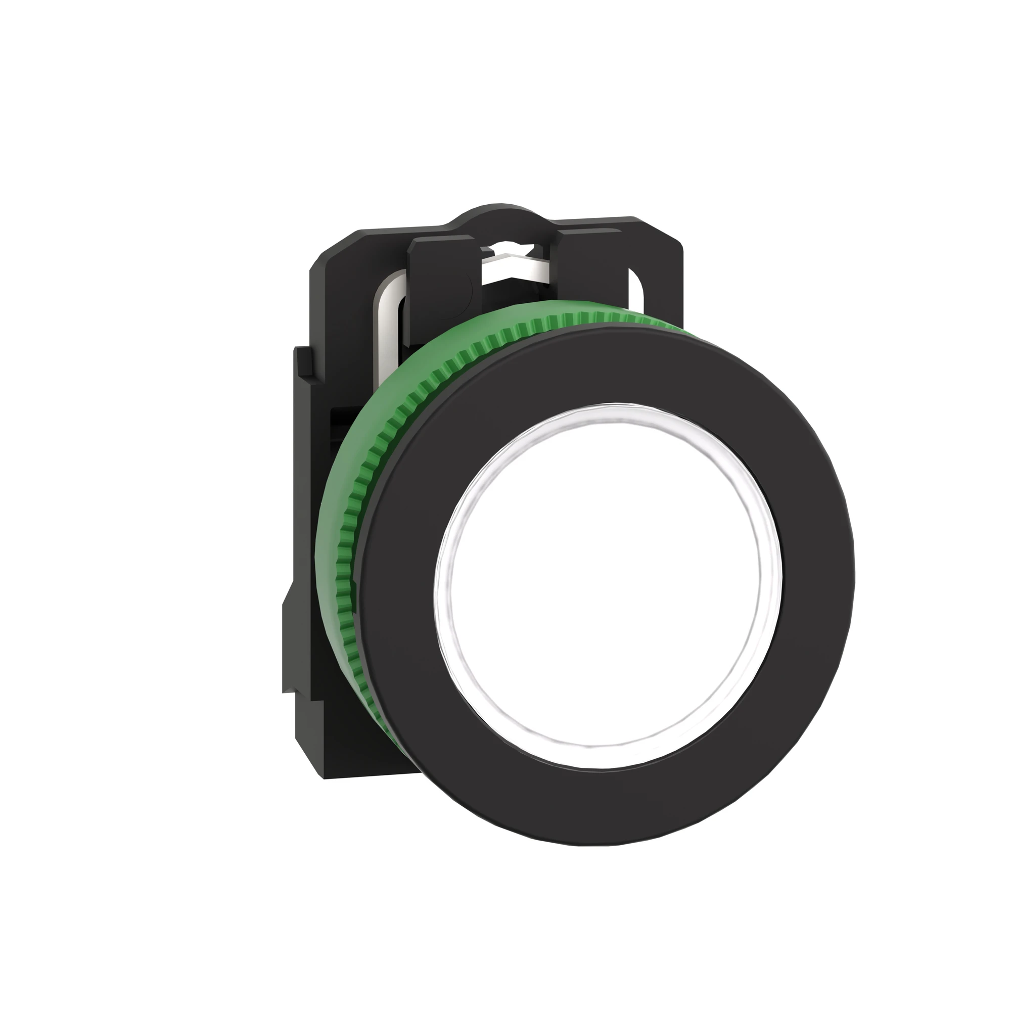 Schneider Electric XB5FVB1 Indicator light, Harmony XB5F, plastic, antimicrobial, white, 30mm, universal LED, smooth dome, 24V ACDC (img_003) Schneider Electric XB5FVB1 Indicator light, Harmony XB5F, plastic, antimicrobial, white, 30mm, universal LED, smooth dome, 24V ACDC (img_003)