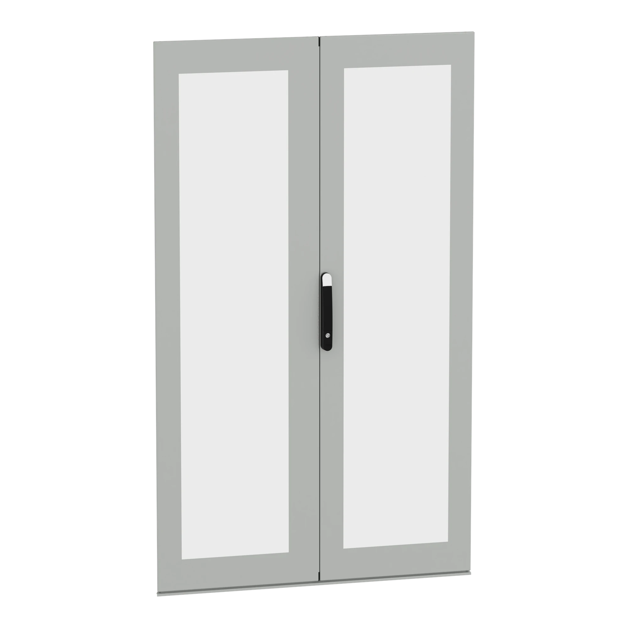 Schneider Electric NSYSFND20122DT Glazed Doors, PanelSeT SFN, Spacial SM, for electrical enclosures H 2000mm W 1200mm, 2-piece set (img_001)