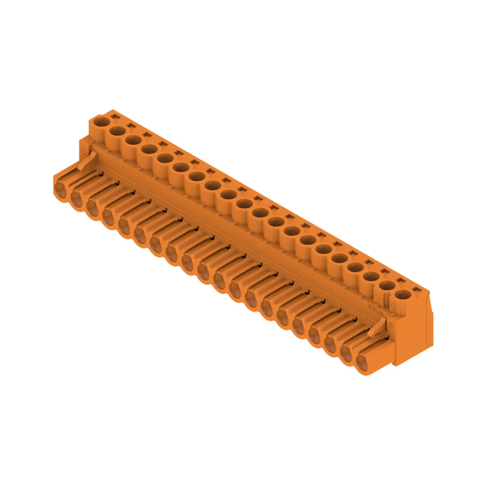 Weidmüller 1954300000 PCB connector (wire connection), 320 V, 23 A, Pitch in mm: 5.00, 4 mm², Number of poles: 20, Clamping yoke connection, Box (img_001) Weidmüller 1954300000 PCB connector (wire connection), 320 V, 23 A, Pitch in mm: 5.00, 4 mm², Number of poles: 20, Clamping yoke connection, Box (img_001)