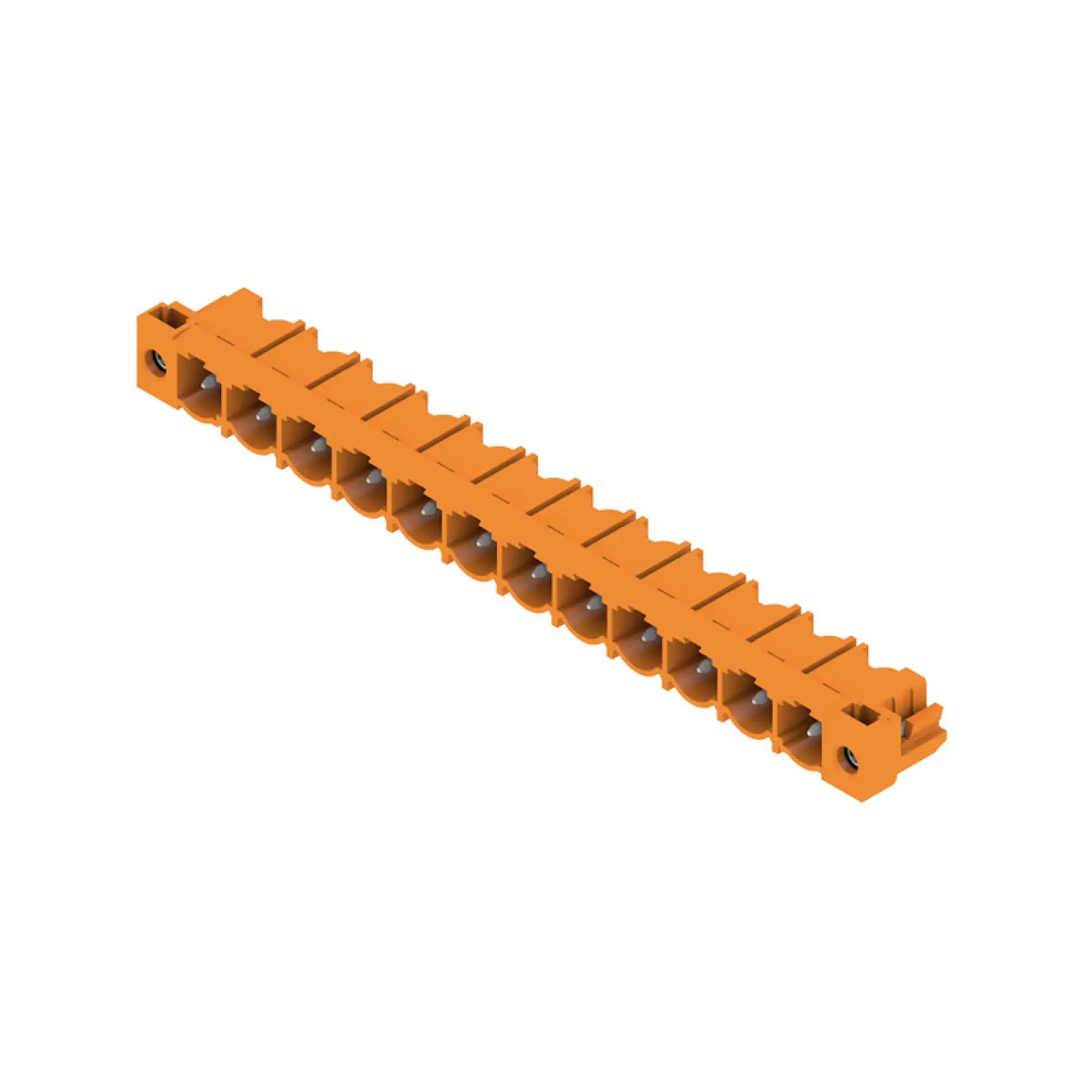 Weidmüller 1096130000 PCB connector (board connection), 500 V, 29 A, Pitch in mm: 7.62, Number of poles: 12, THT solder connection, Box (img_001)