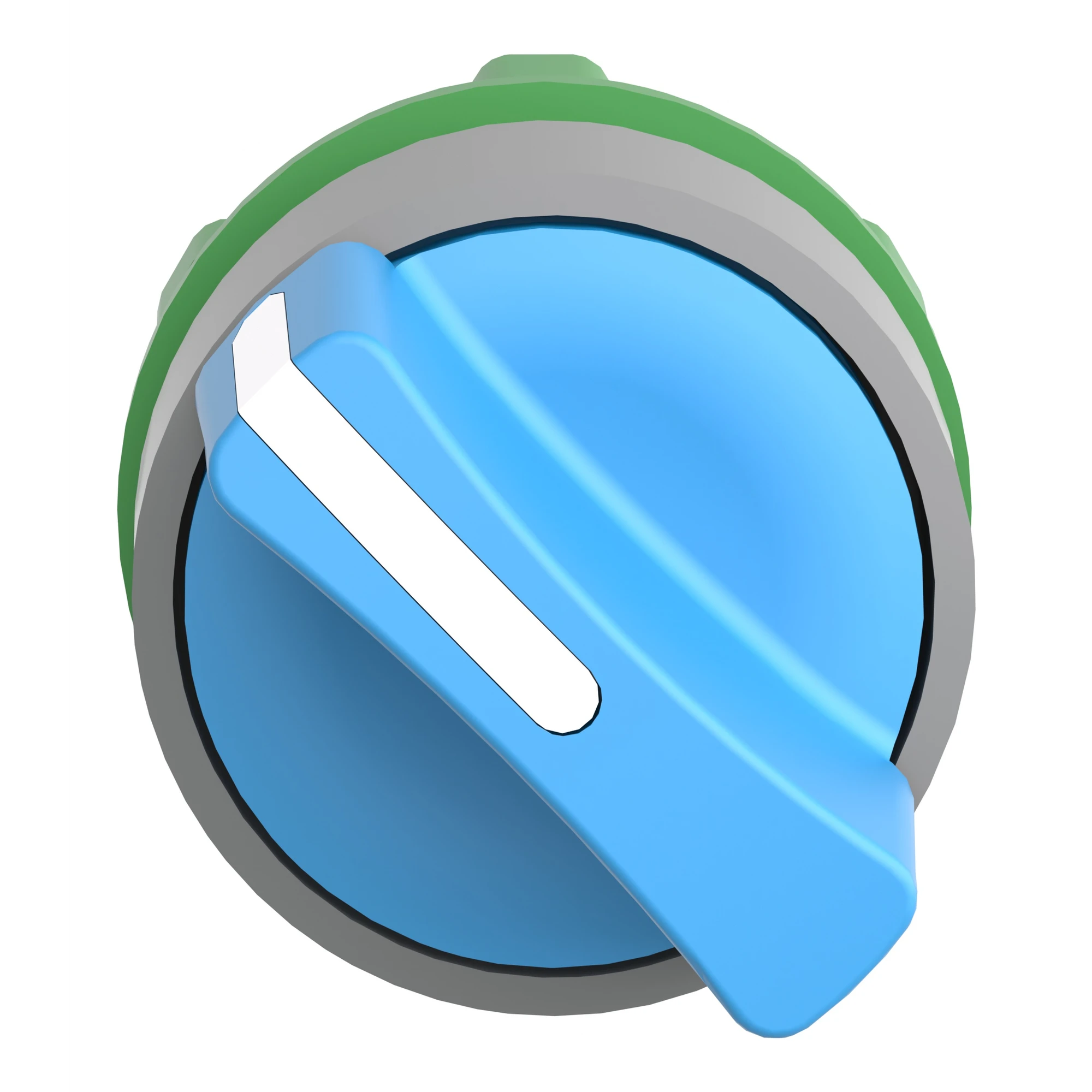 Schneider Electric ZB5AD406C0 Selector switch, front element, Harmony XB5, plastic, 22mm, light grey, blue, 2 positions, momentary (img_005) Schneider Electric ZB5AD406C0 Selector switch, front element, Harmony XB5, plastic, 22mm, light grey, blue, 2 positions, momentary (img_005)