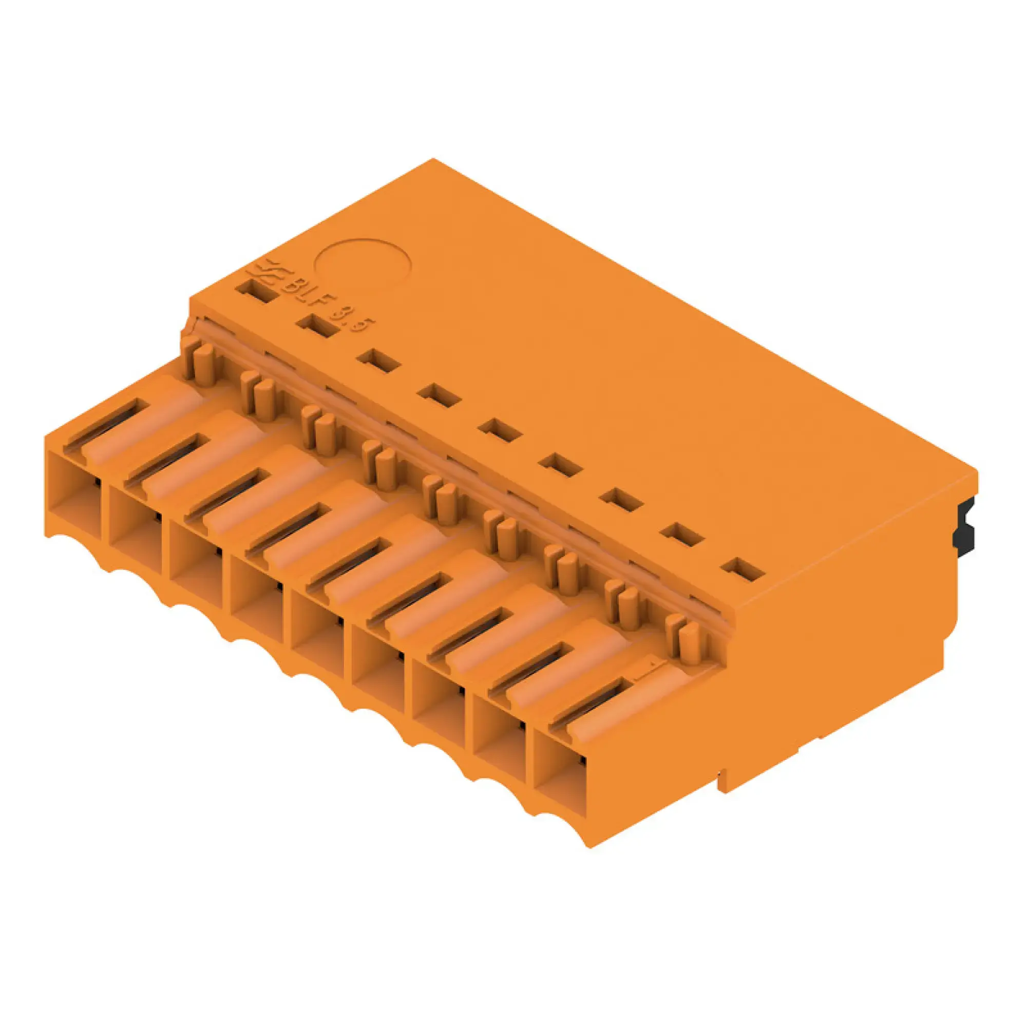 Weidmüller 2459120000 PCB connector (wire connection), 160 V, 17.5 A, Pitch in mm: 3.50, 1.5 mm², Number of poles: 9, PUSH IN with actuator, Box (img_001)