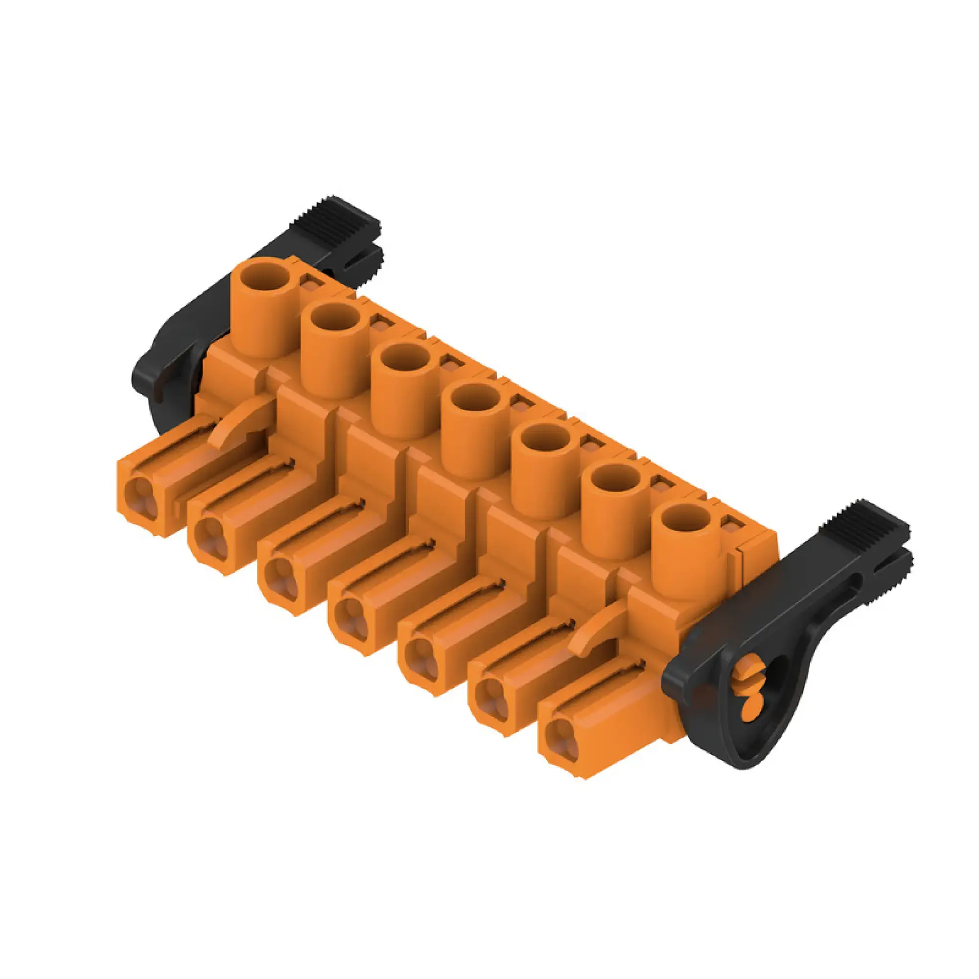 Weidmüller 1164880000 PCB connector (wire connection), 500 V, 29 A, Pitch in mm: 7.62, 4 mm², Number of poles: 7, Clamping yoke connection, Box (img_001)