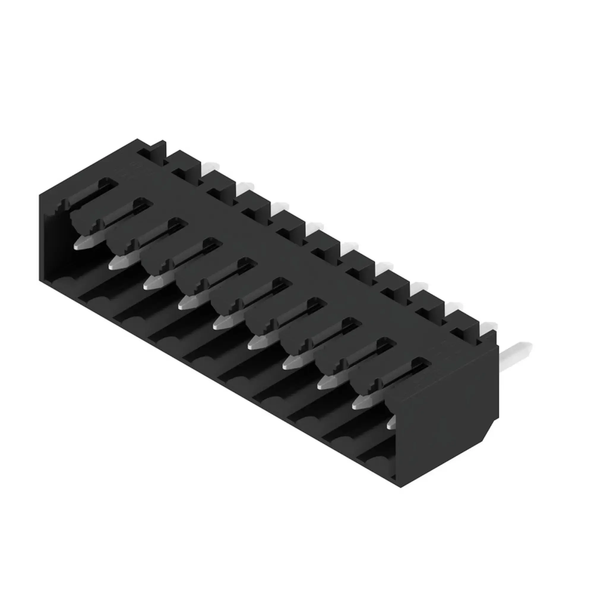 Weidmüller 1115650000 PCB connector (board connection), 160 V, 15 A, Pitch in mm: 3.50, Number of poles: 10, THT/THR solder connection, Tray (img_001)