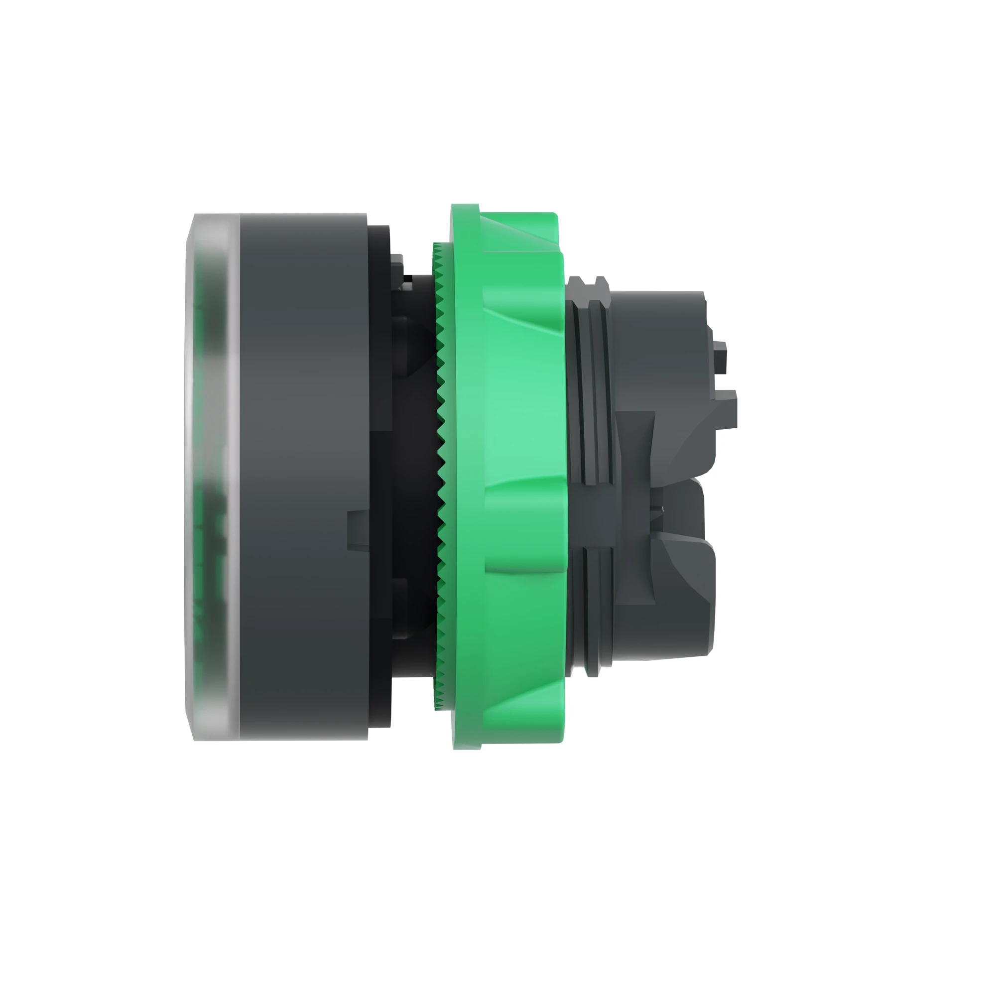 Schneider Electric ZB5AW333 Illuminated pushbutton, front element, Harmony XB5, plastic, 22mm, green, for universal LED (img_007)