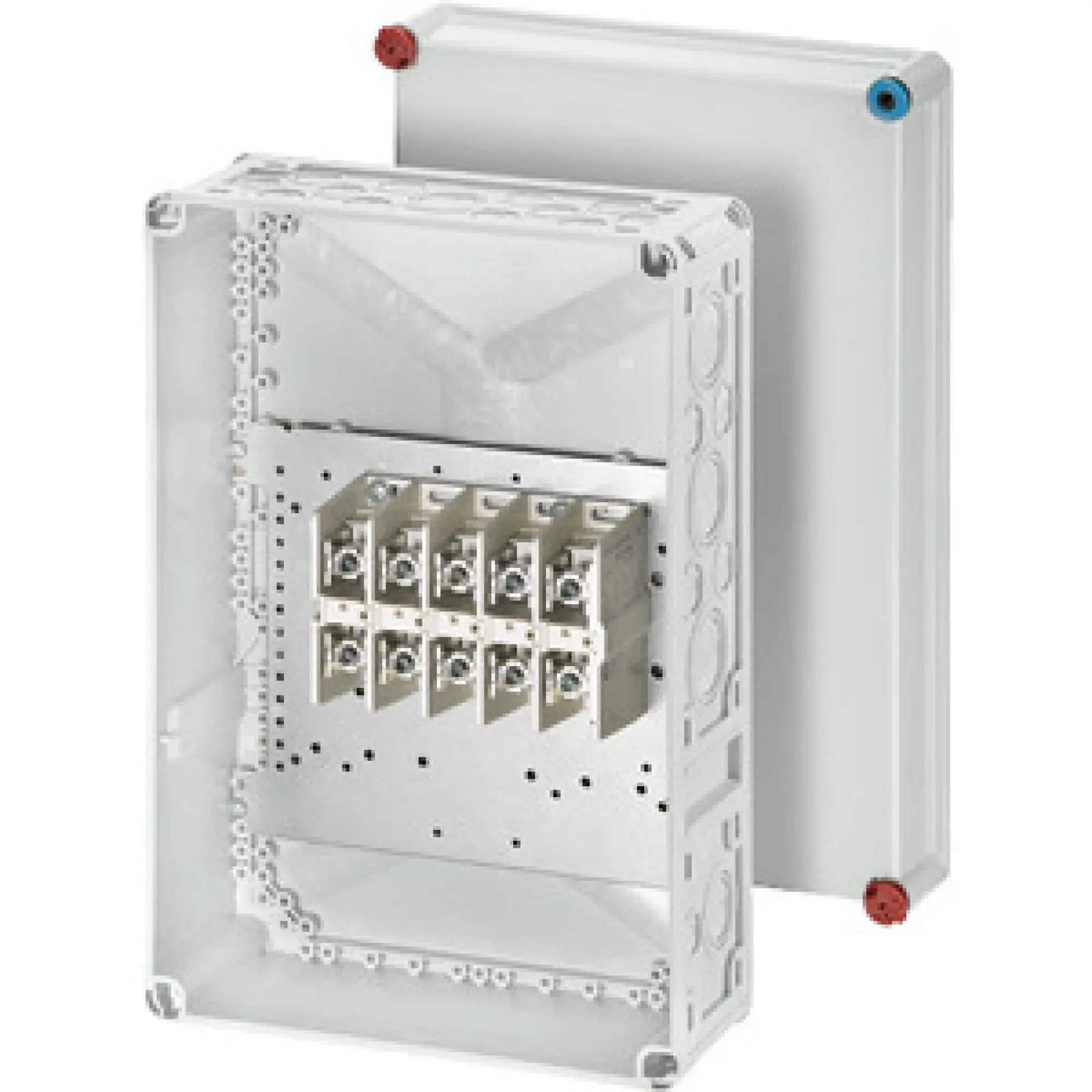 Hensel 3900011 Kabelabzweigkasten 10-95 qmm 3phasig, 5pol. Klemme K 7052 (img_001) Hensel 3900011 Kabelabzweigkasten 10-95 qmm 3phasig, 5pol. Klemme K 7052 (img_001)