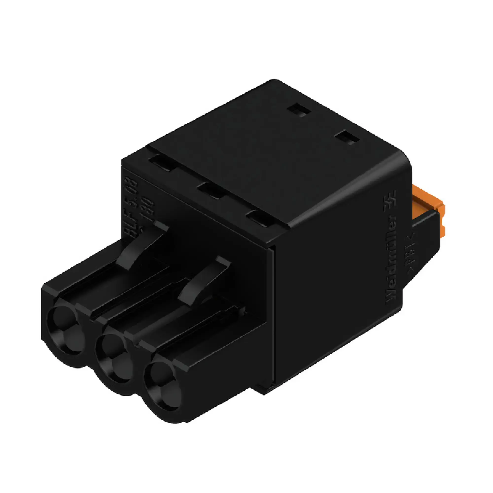 Weidmüller 1013440000 PCB connector (wire connection), 320 V, 24 A, Pitch in mm: 5.08, 3.31 mm², Number of poles: 3, PUSH IN with actuator, Box (img_001)
