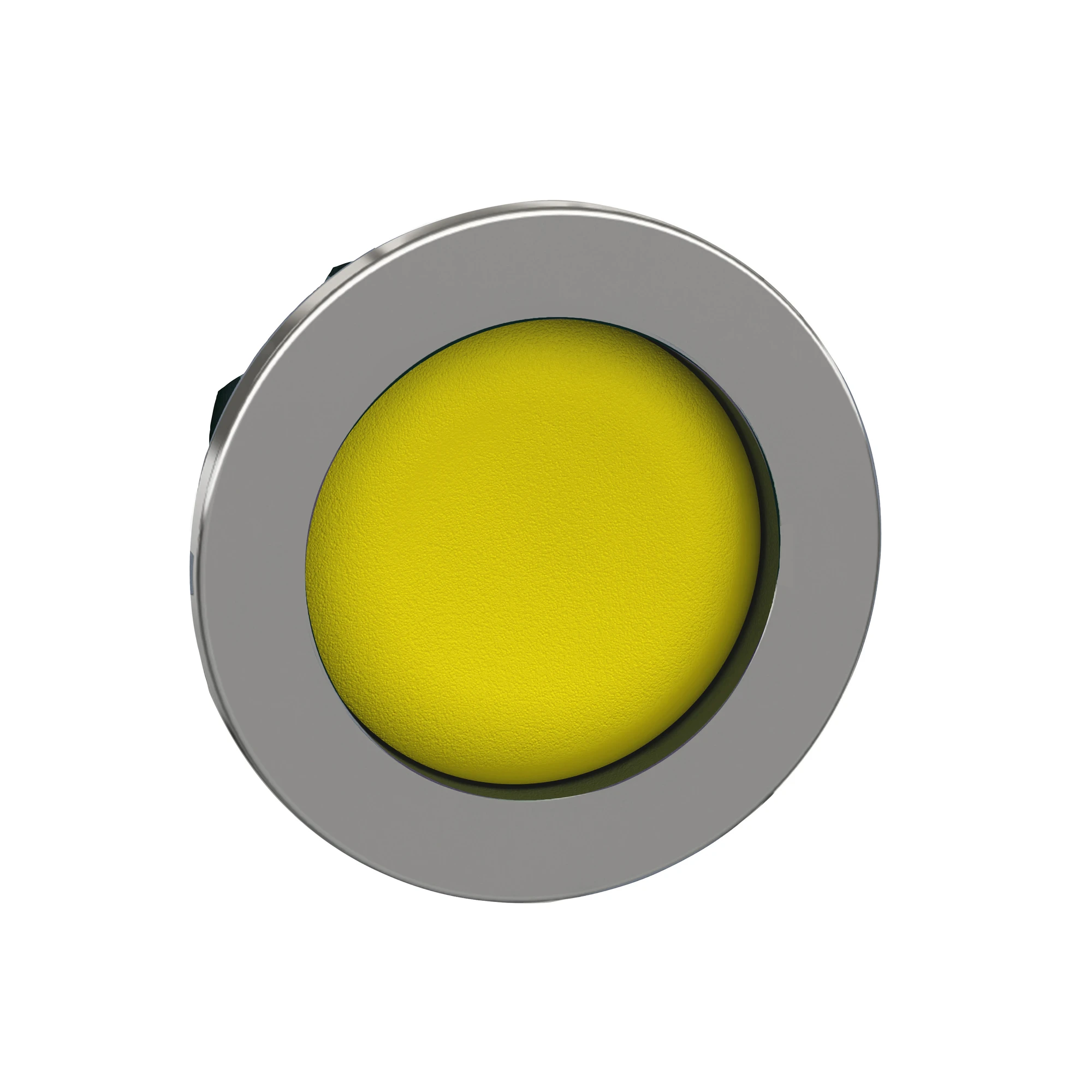 Schneider Electric ZB4FA56 Pushbutton, front element, Harmony XB4F, metal, 30mm, orange, reset, unmarked, momentary (img_001)