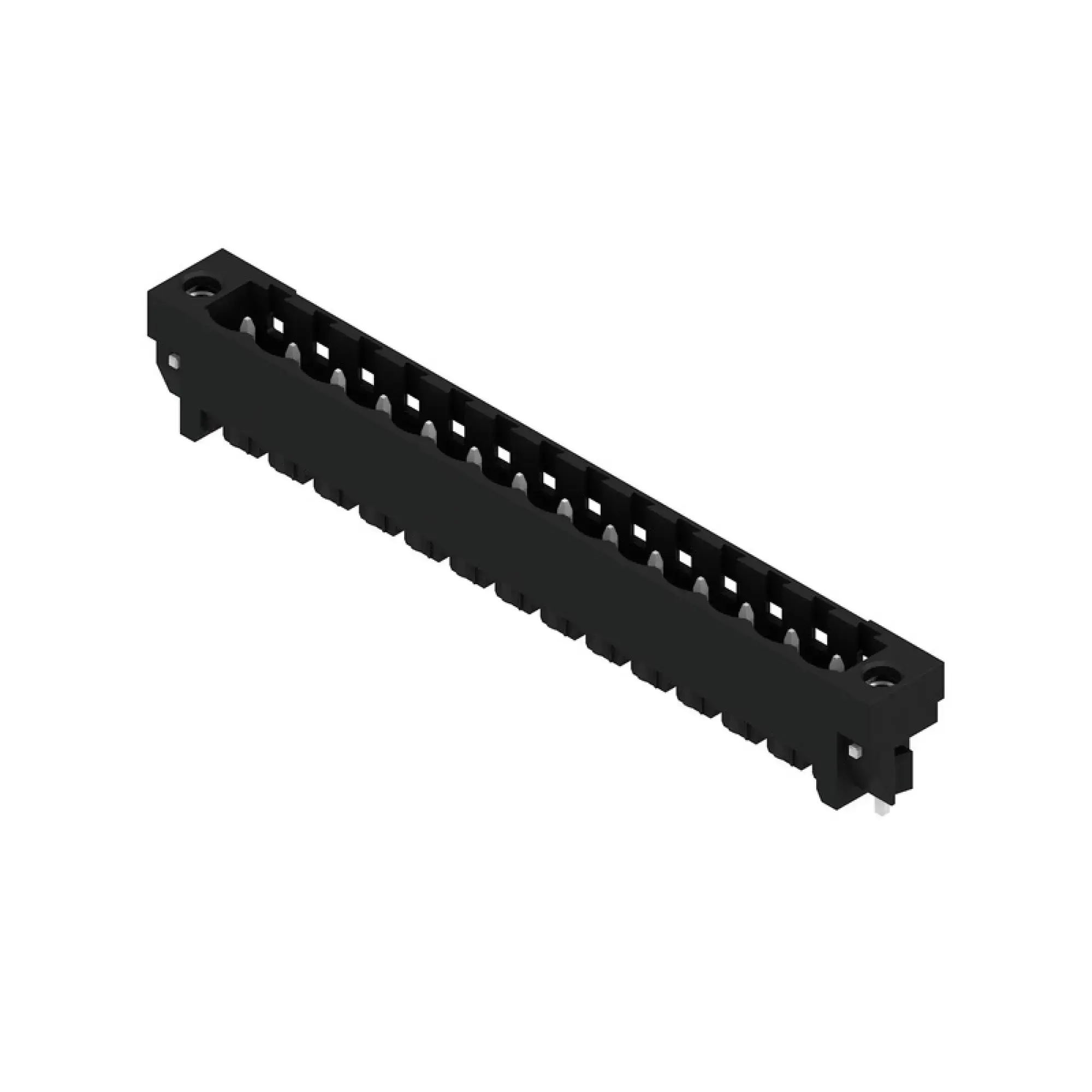 Weidmüller 1776482001 PCB connector (board connection), 320 V, 27.5 A, Pitch in mm: 5.08, Number of poles: 14, THT/THR solder connection, Box (img_001)