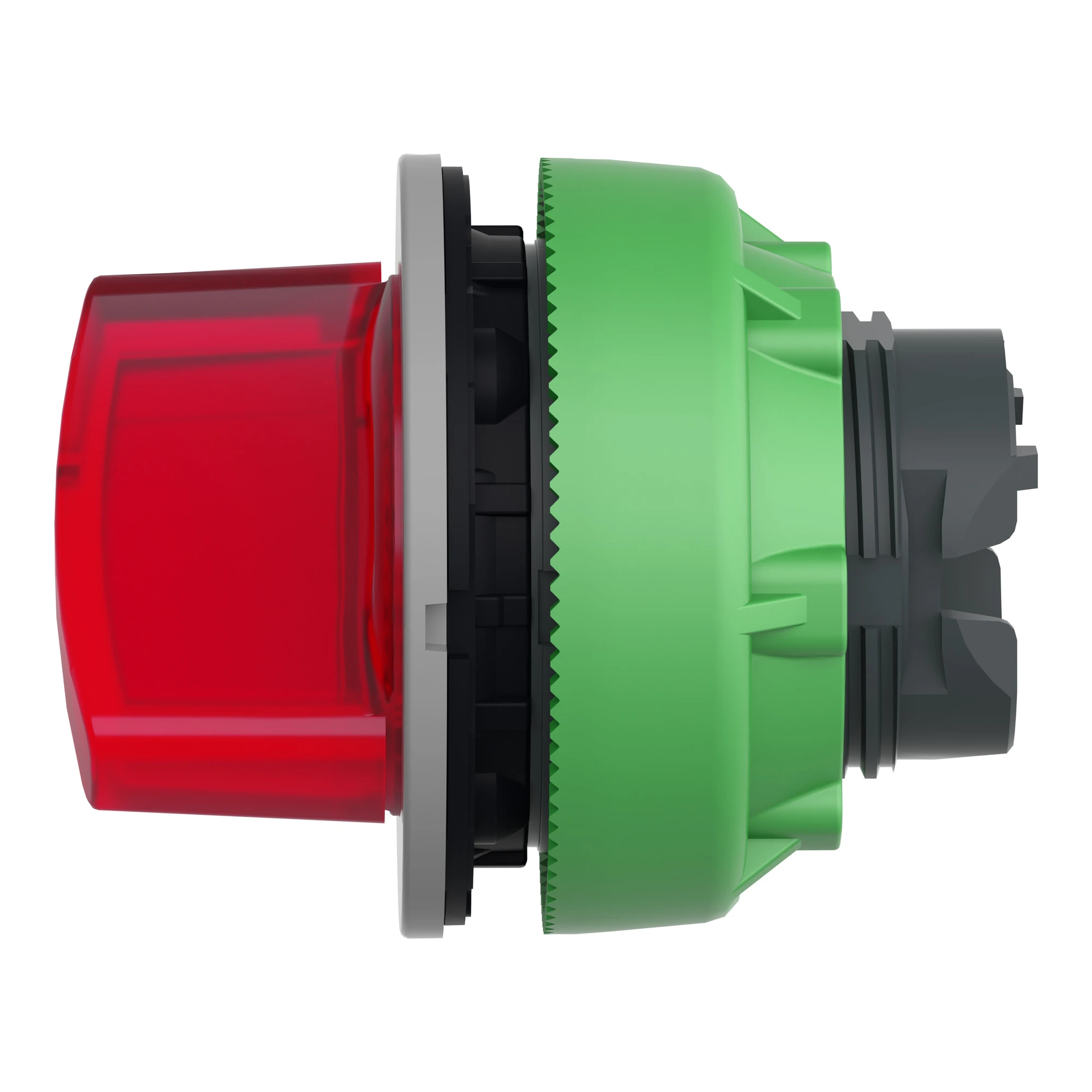 Schneider Electric ZB5FK1243C0 Illuminated Selector Switch, Front Element, Harmony XB5F, Plastic, 30mm, Red, for Universal LED, 2 Positions, Latching (img_005)