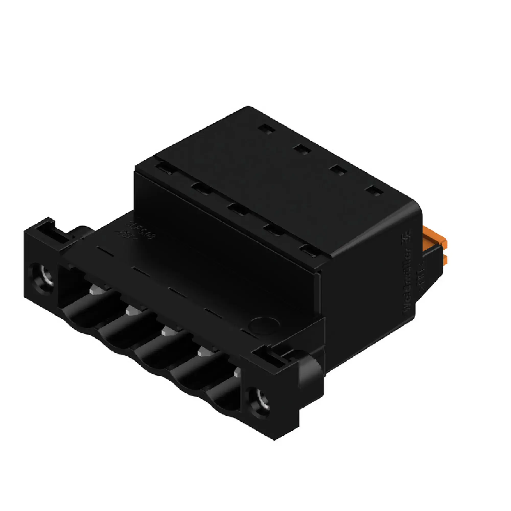 Weidmüller 1336200000 PCB connector (wire connection), 320 V, 25.9 A, Pitch in mm: 5.08, 3.31 mm², Number of poles: 5, PUSH IN with actuator, Box (img_001)