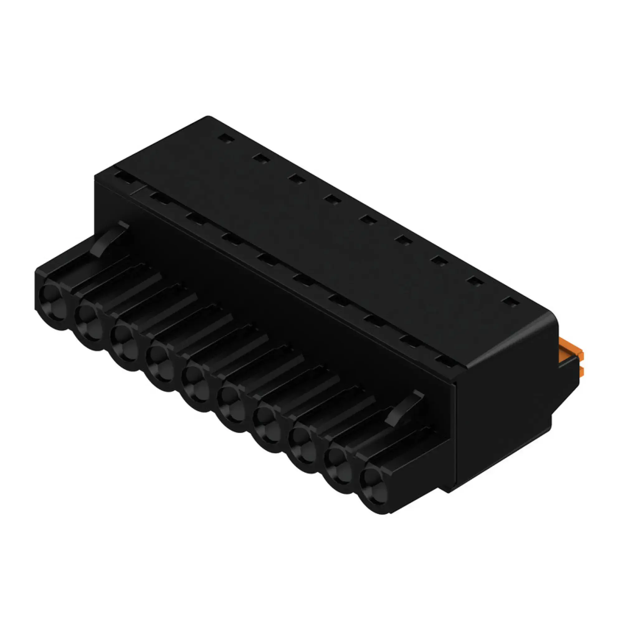 Weidmüller 1017760000 PCB connector (wire connection), 320 V, 23 A, Pitch in mm: 5.00, 3.31 mm², Number of poles: 10, PUSH IN with actuator, Box (img_001)