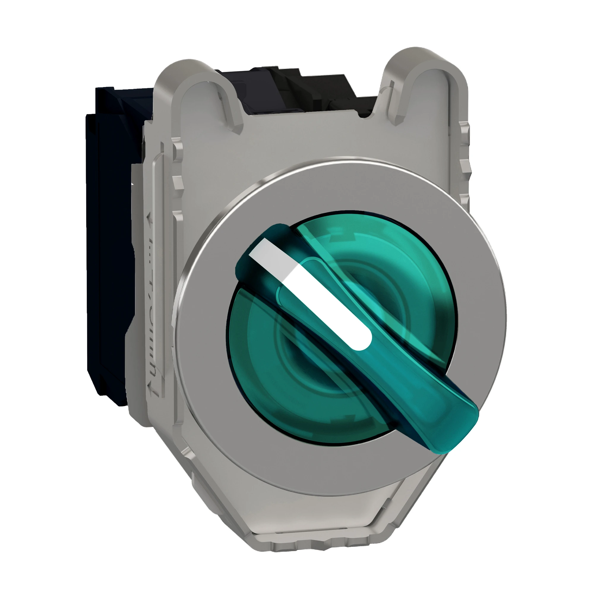 Schneider Electric XB4FKCUST01 Illuminated Selector Switch, Harmony XB4F, Metal, 30mm, Customizable via Configurator (img_001)