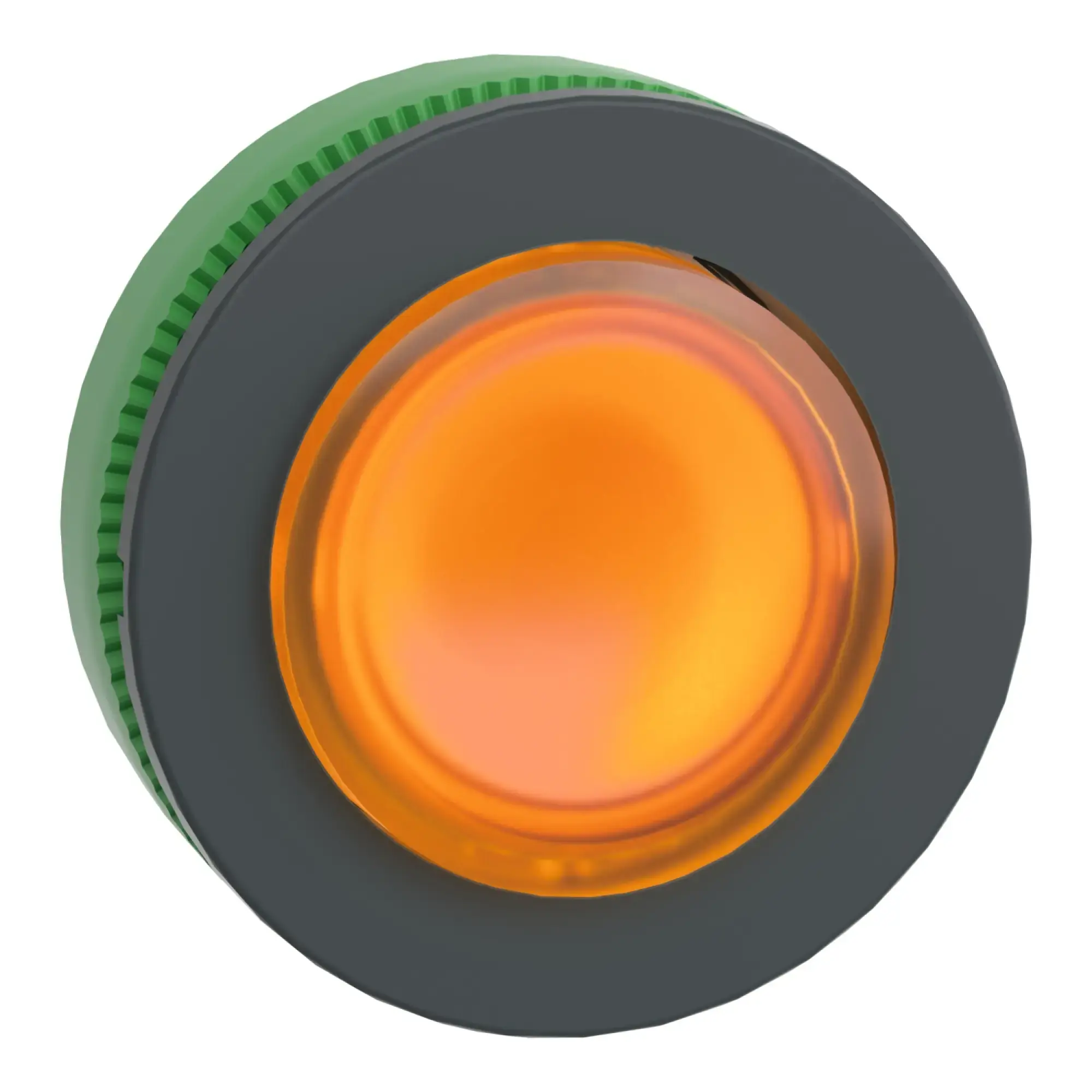 Schneider Electric ZB5FW153 Illuminated Push Button, Front Element, Harmony XB5F, Plastic, 30mm, Orange, Projecting, for Universal LED (img_009)