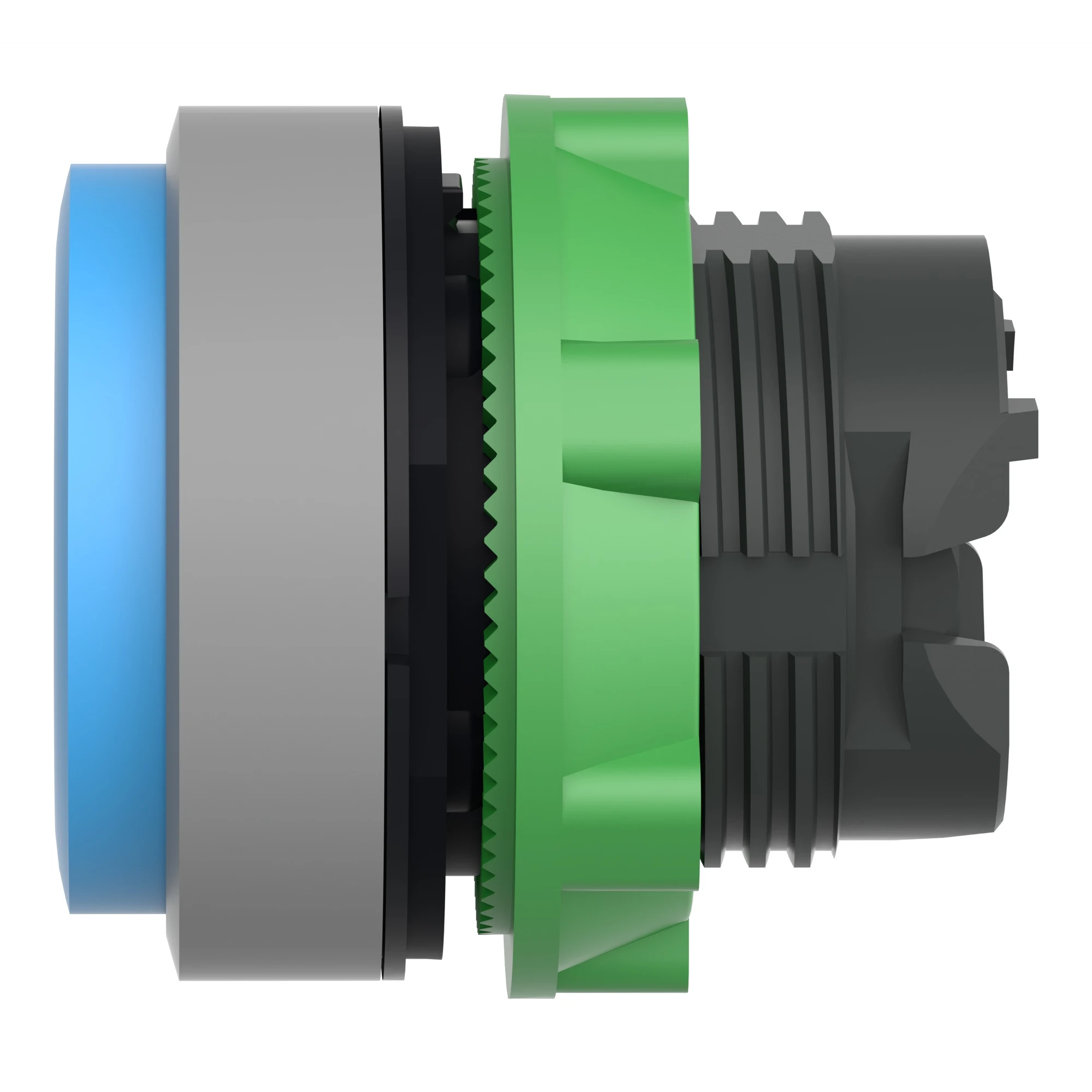 Schneider Electric ZB5AL6C0 Pushbutton, Front Element, Harmony XB5, Plastic, 22mm, Light Grey, Blue, Projecting, Unlabelled, Momentary (img_006) Schneider Electric ZB5AL6C0 Pushbutton, Front Element, Harmony XB5, Plastic, 22mm, Light Grey, Blue, Projecting, Unlabelled, Momentary (img_006)