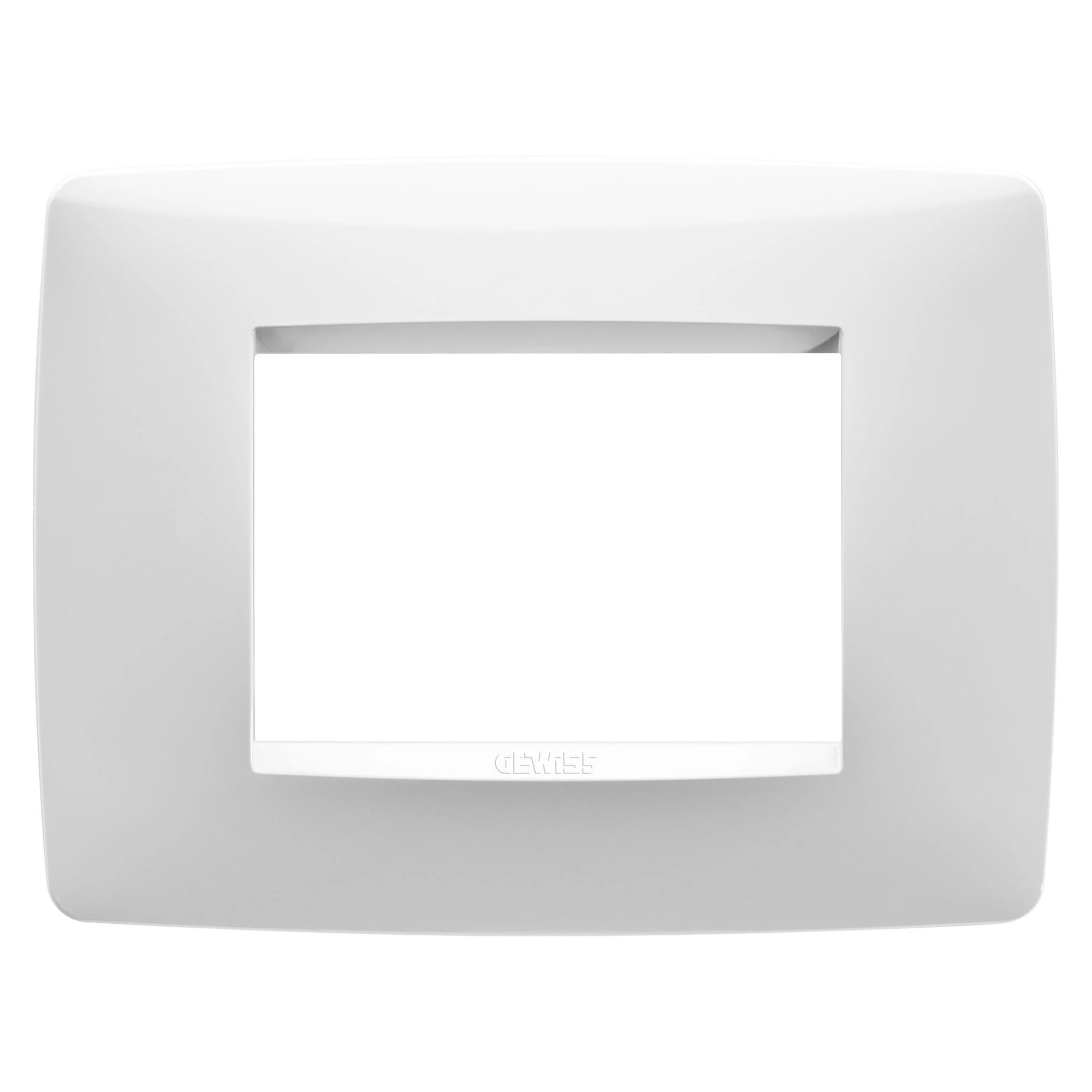 GEWISS GW16103TB ONE PLATE - IN TECHNOPOLYMER - 3 MODULES - WHITE - CHORUSMART (img_001) GEWISS GW16103TB ONE PLATE - IN TECHNOPOLYMER - 3 MODULES - WHITE - CHORUSMART (img_001)