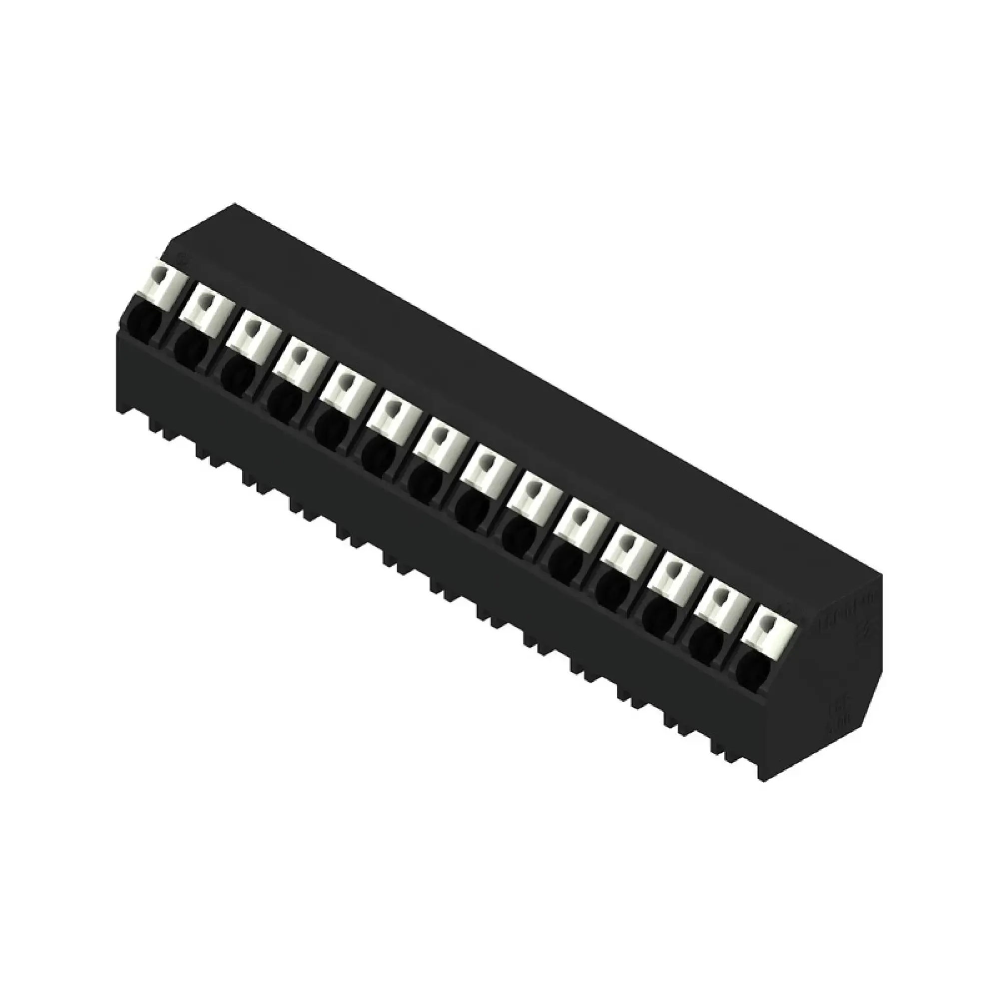 Weidmüller 1884700000 PCB terminal, 320 V, 17.5 A, Pitch in mm: 5.00, 1.5 mm², Number of poles: 14, PUSH IN with actuator, THT/THR solder connection, 135°, Tube (img_001) Weidmüller 1884700000 PCB terminal, 320 V, 17.5 A, Pitch in mm: 5.00, 1.5 mm², Number of poles: 14, PUSH IN with actuator, THT/THR solder connection, 135°, Tube (img_001)