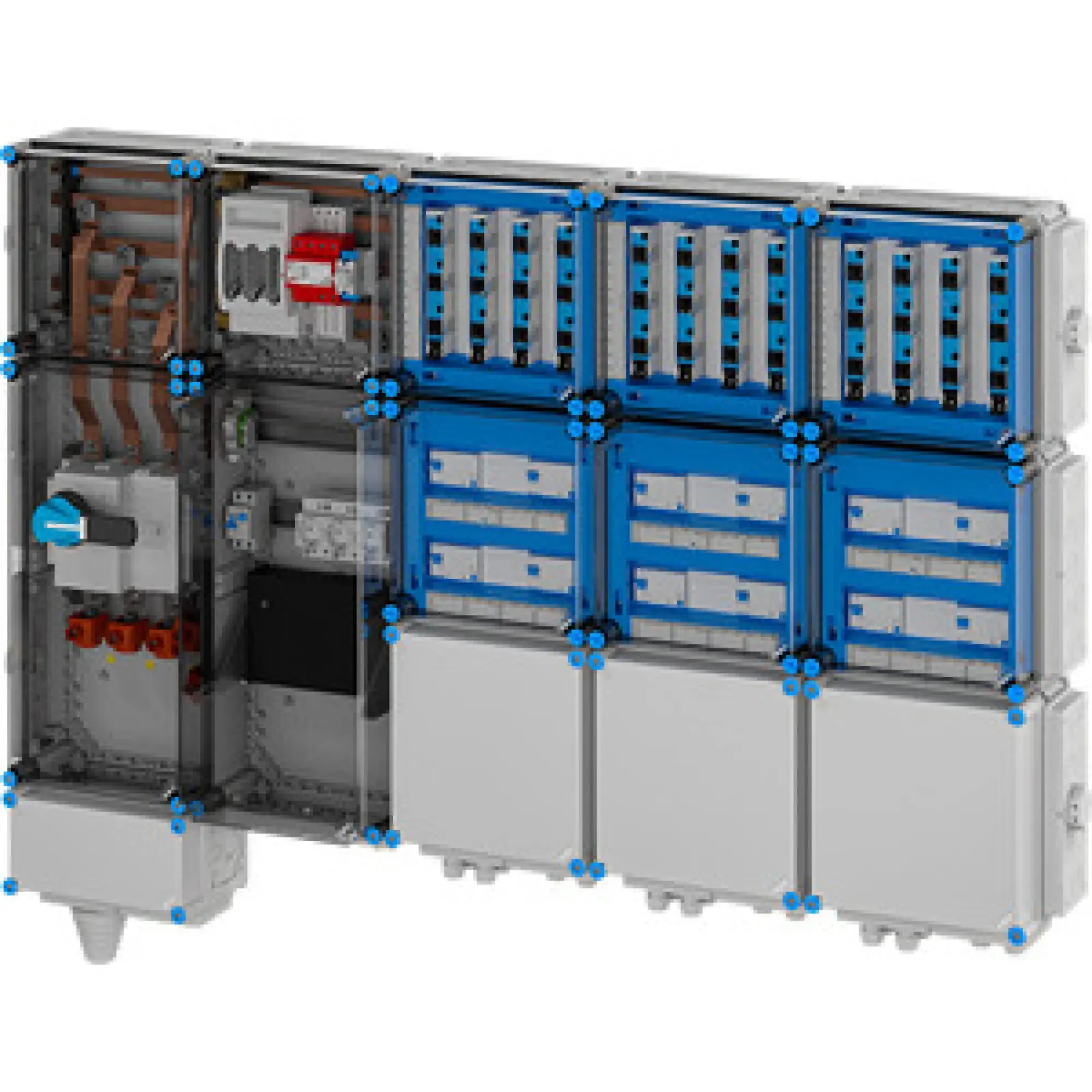 Hensel 65000148 Ladeverteiler für bis zu 12 Ladepunkte à 22kW Mi EV 22kW 12101 (img_001) Hensel 65000148 Ladeverteiler für bis zu 12 Ladepunkte à 22kW Mi EV 22kW 12101 (img_001)