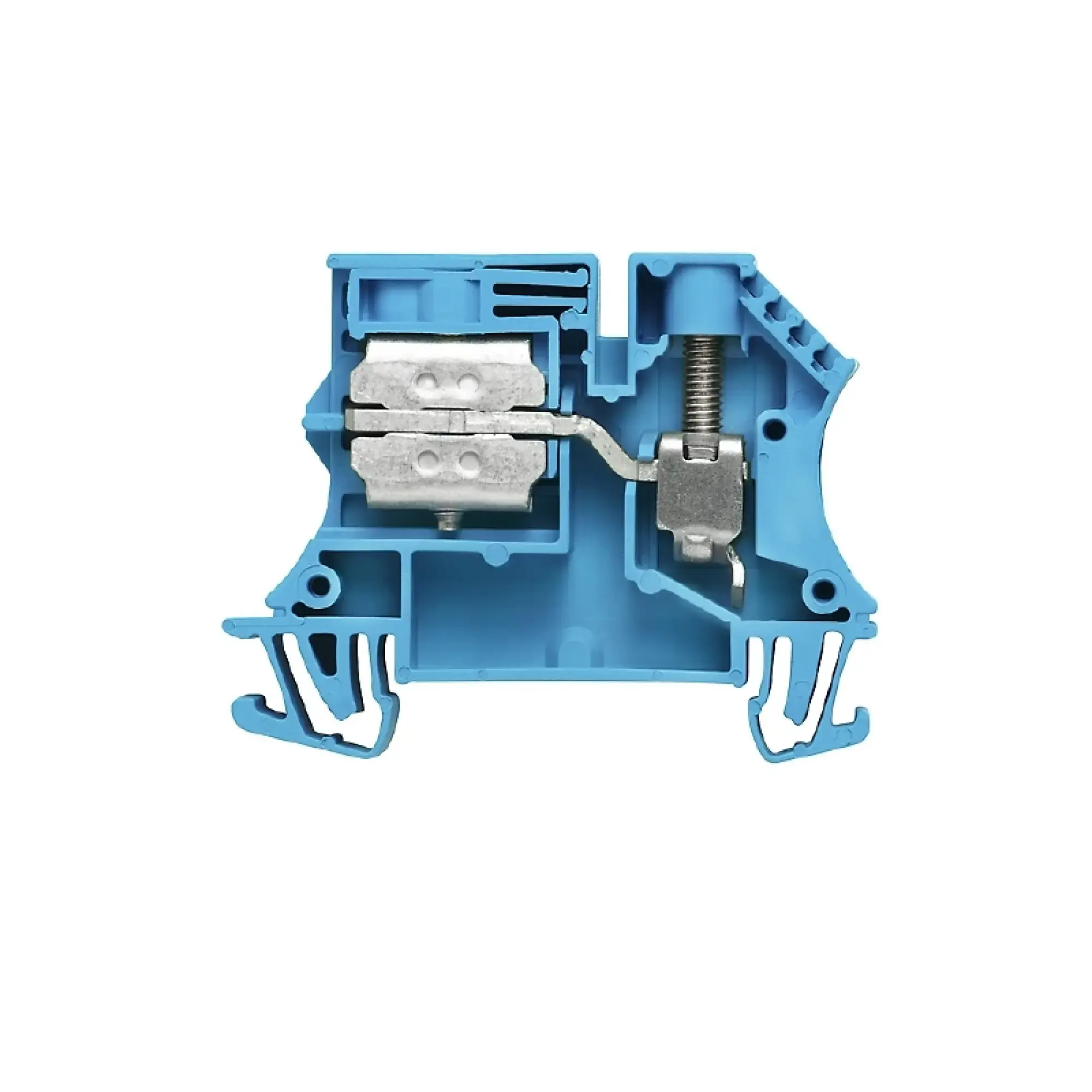 Weidmüller 1010980000 Neutral conductor modular terminal, Screw connection, 10, 400 V, 57 A, TS 35, blue (img_001)