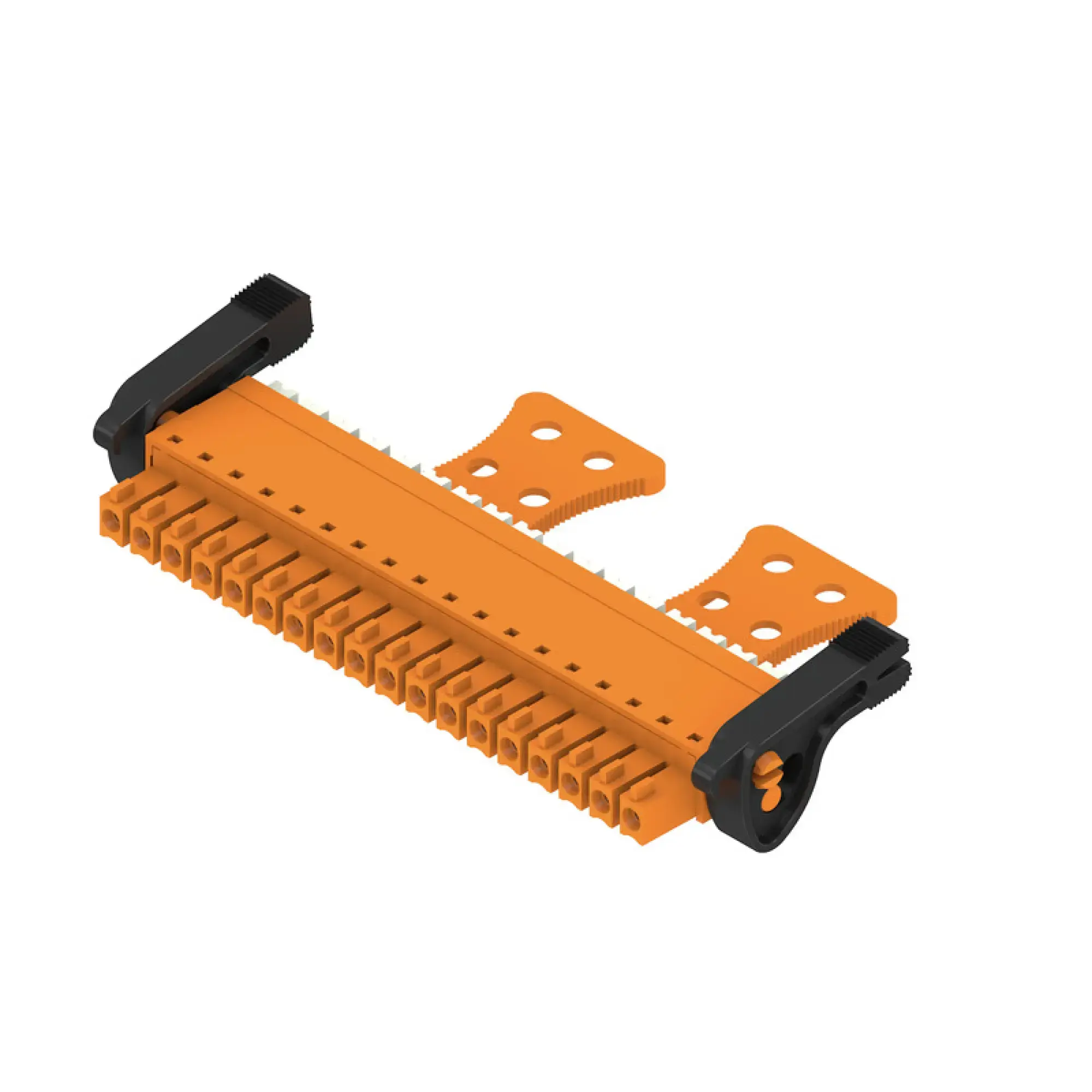 Weidmüller 2442950000 PCB connector (wire connection), 160 V, 17.5 A, Pitch in mm: 3.81, 1.5 mm², Number of poles: 18, PUSH IN with actuator, Box (img_001) Weidmüller 2442950000 PCB connector (wire connection), 160 V, 17.5 A, Pitch in mm: 3.81, 1.5 mm², Number of poles: 18, PUSH IN with actuator, Box (img_001)