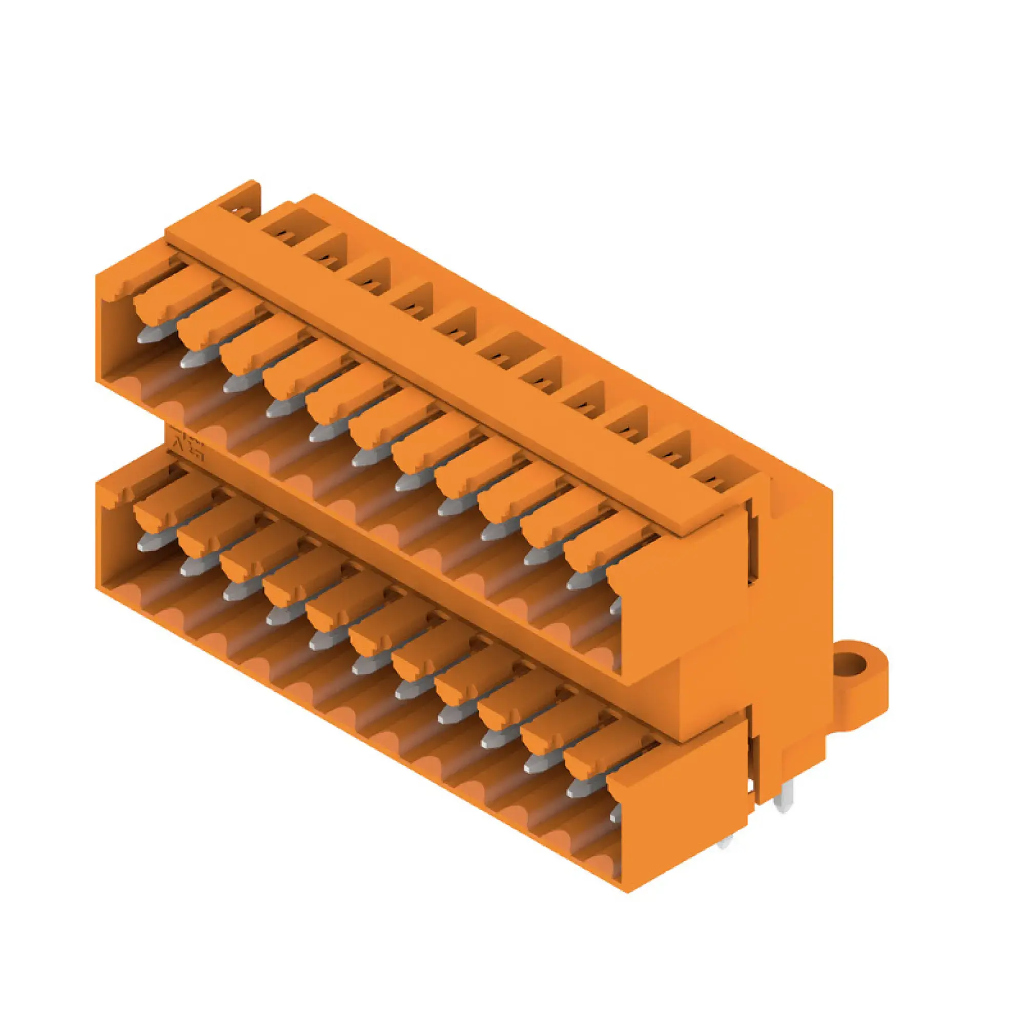 Weidmüller 1633680000 PCB connector (board connection), 160 V, 10.5 A, Pitch in mm: 3.50, Number of poles: 24, THT solder connection, Box (img_001)