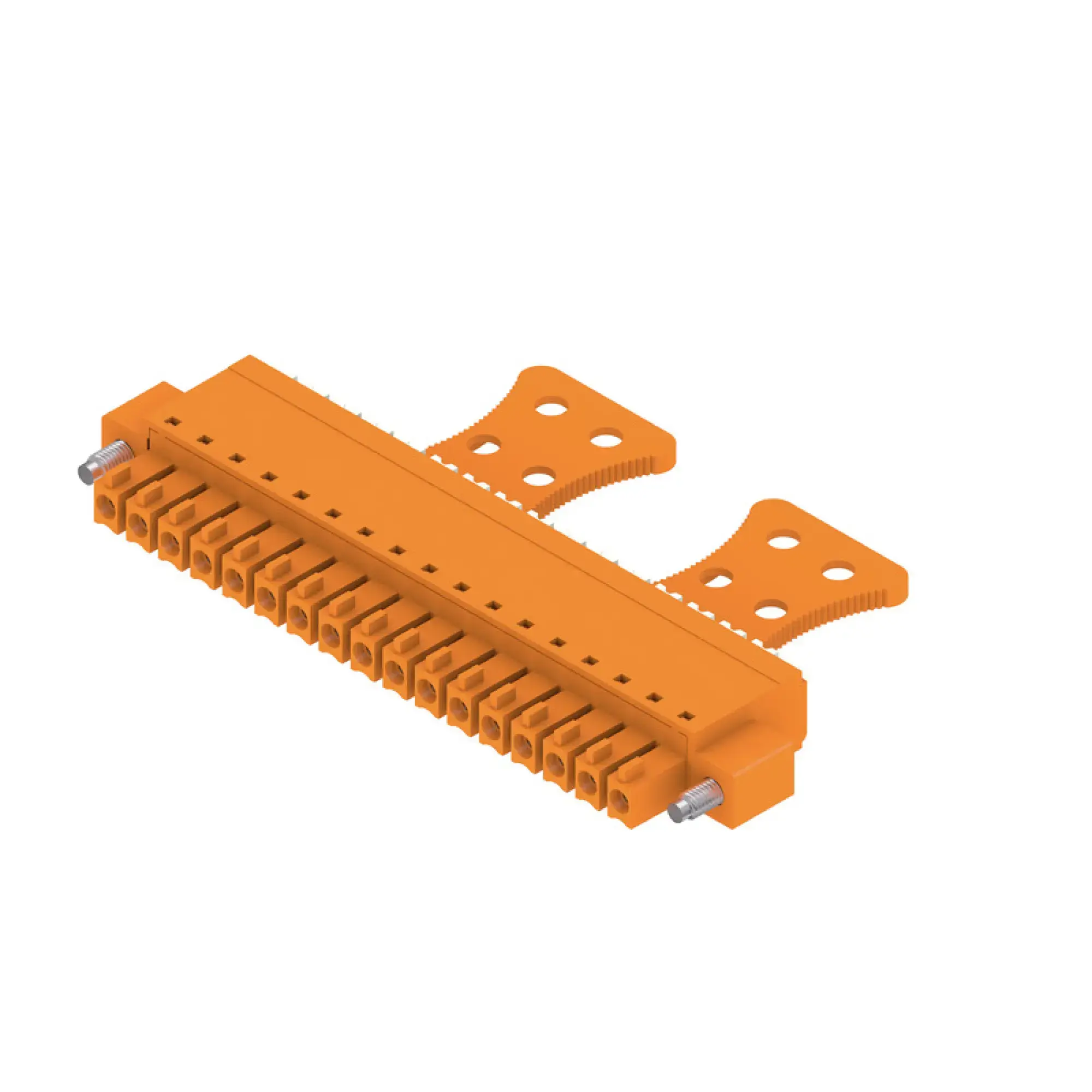 Weidmüller 1236100000 PCB connector (wire connection), 160 V, 17.5 A, Pitch in mm: 3.81, 1.5 mm², Number of poles: 17, PUSH IN with actuator, Box (img_001)