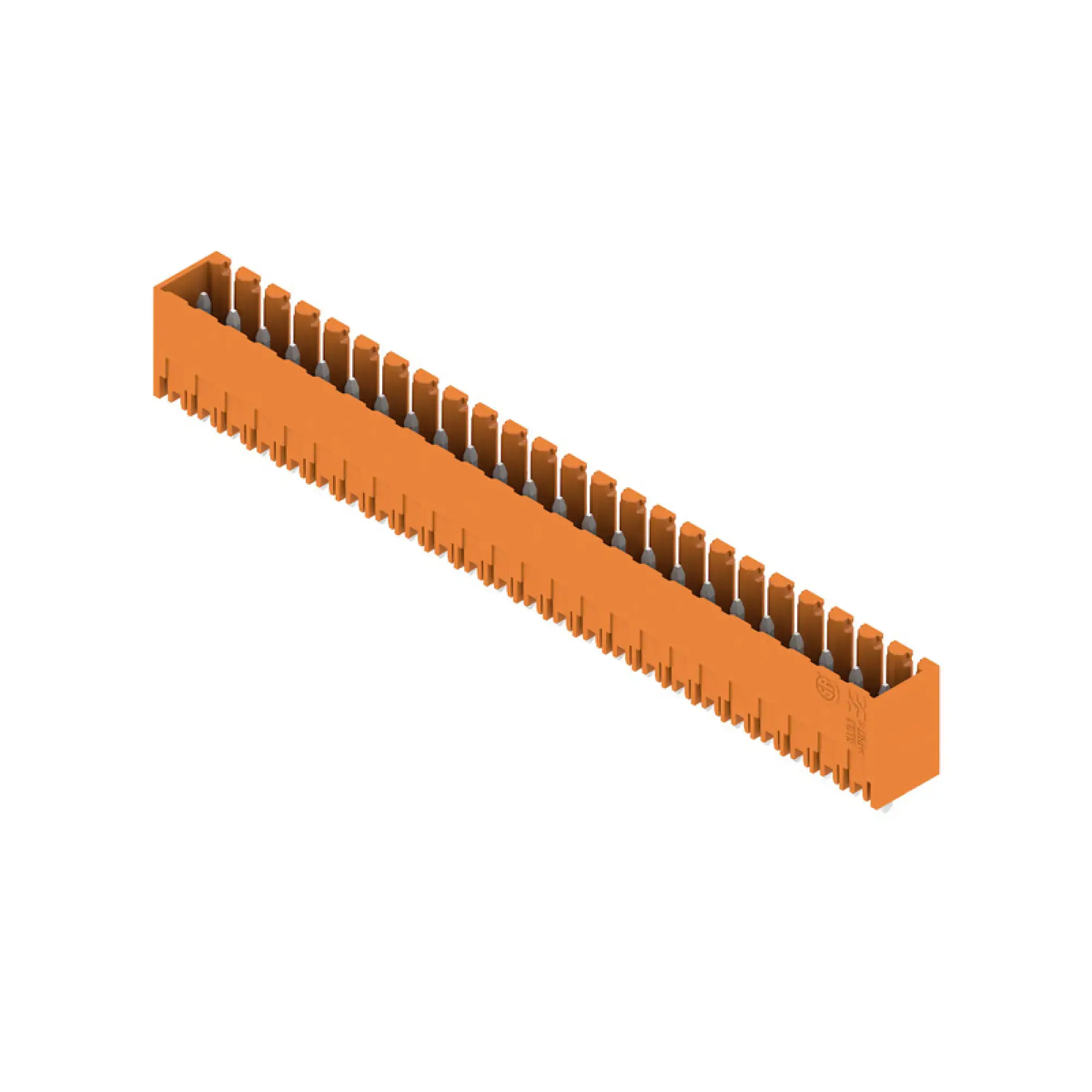 Weidmüller 1621860000 PCB connector (board connection), 160 V, 17 A, Pitch in mm: 3.50, Number of poles: 24, THT solder connection, Box (img_001)
