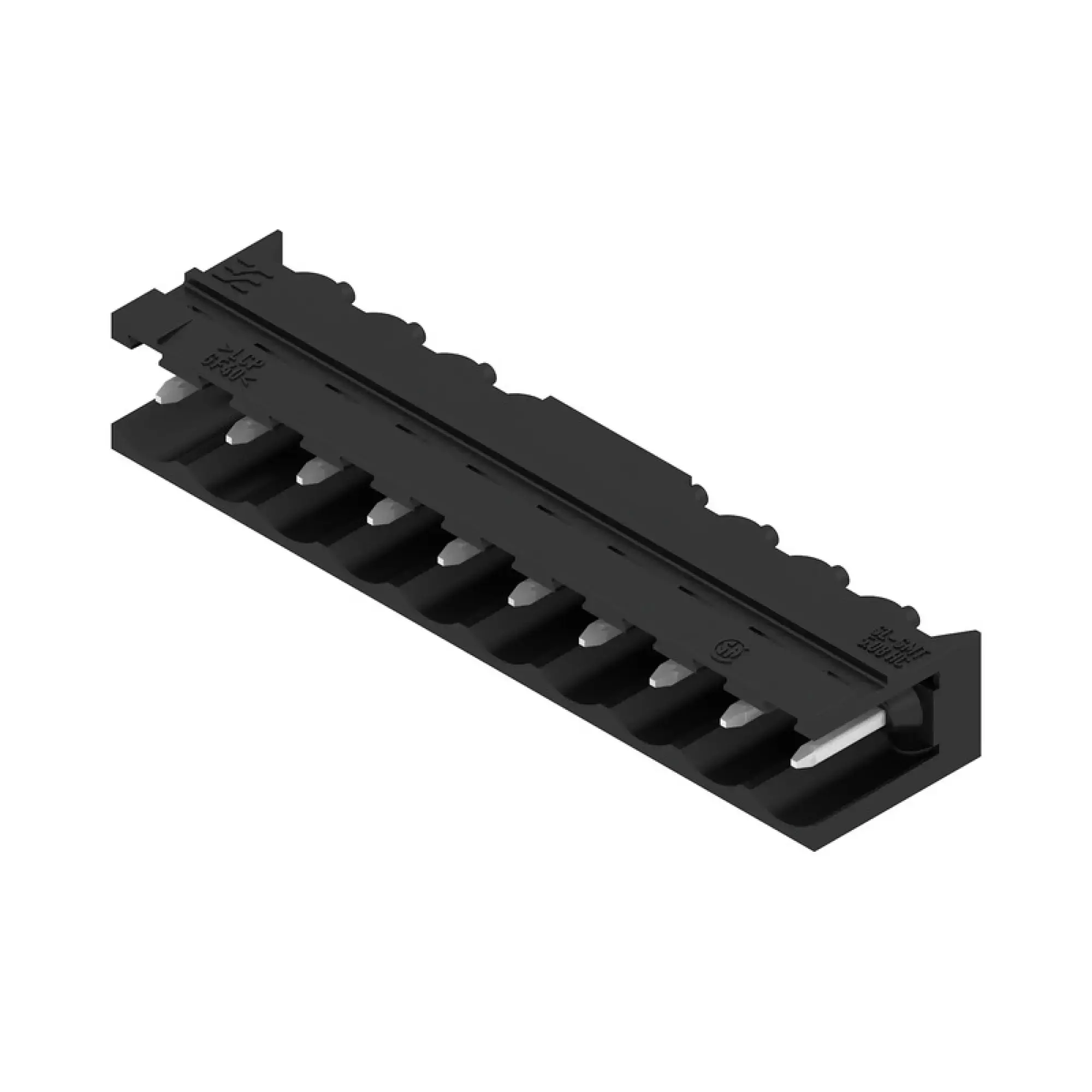 Weidmüller 1774842001 PCB connector (board connection), 320 V, 27.5 A, Pitch in mm: 5.08, Number of poles: 10, THT/THR solder connection, Box (img_001) Weidmüller 1774842001 PCB connector (board connection), 320 V, 27.5 A, Pitch in mm: 5.08, Number of poles: 10, THT/THR solder connection, Box (img_001)