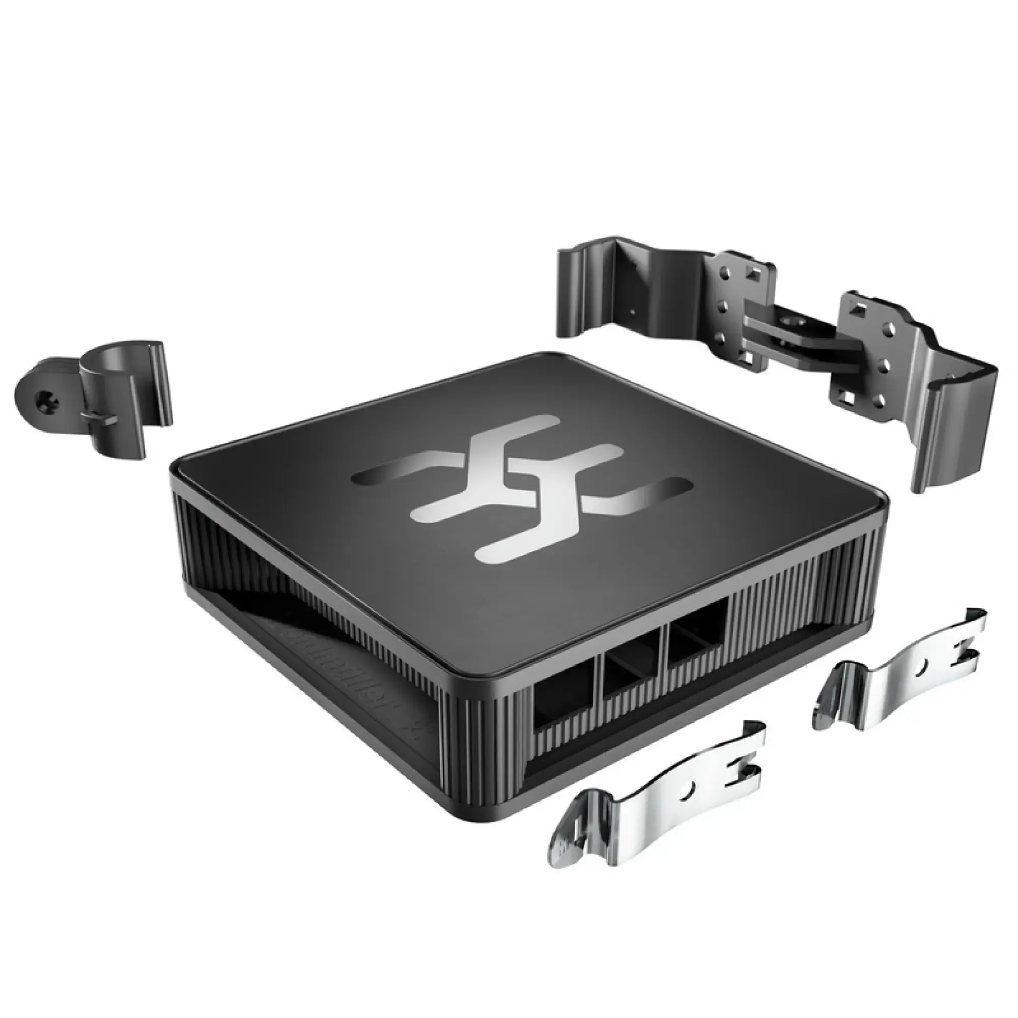 Weidmüller 2887690000 Universal housing set (empty housing), IP20, PA 66, black, Height: 35.5mm, Width: 120.4mm, Depth: 120.4mm (img_001) Weidmüller 2887690000 Universal housing set (empty housing), IP20, PA 66, black, Height: 35.5mm, Width: 120.4mm, Depth: 120.4mm (img_001)