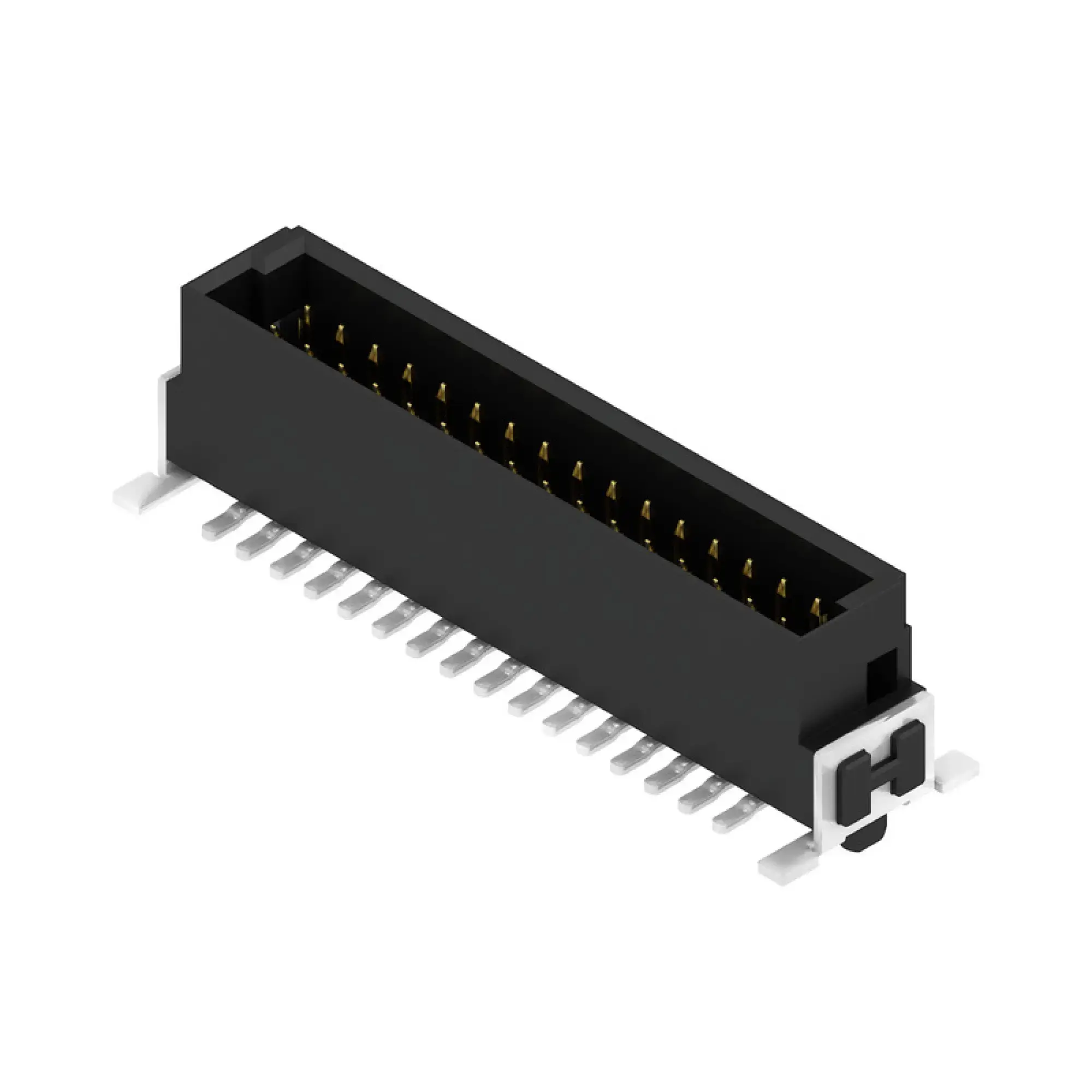 Weidmüller 2747020000 PCB connector (board connection), 2.8 A, Pitch in mm: 1.27, Number of poles: 32, SMD solder connection, Tape (img_001)