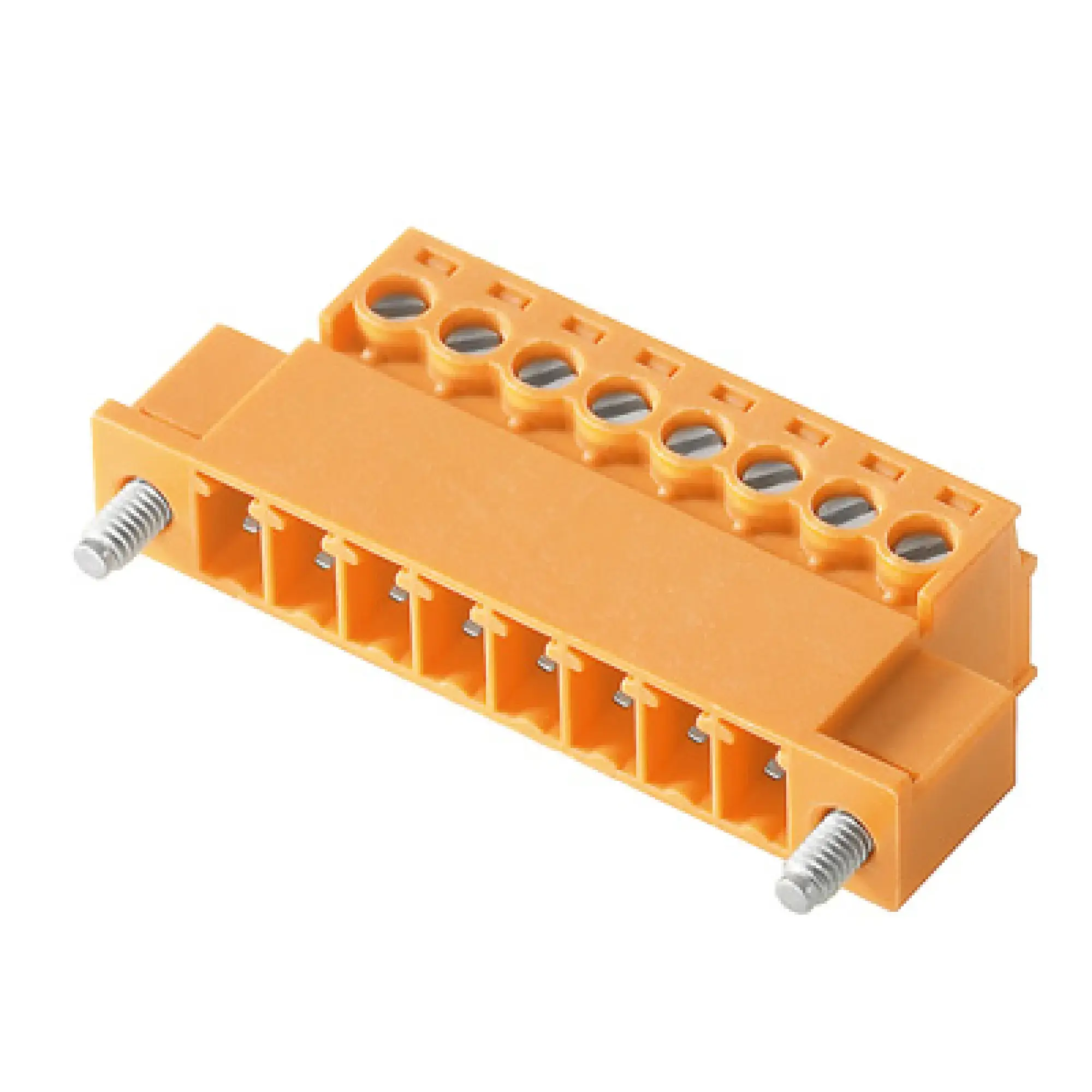 Weidmüller 1970360000 PCB connector (wire connection), 160 V, 17.5 A, Pitch in mm: 3.81, 1.5 mm², Number of poles: 8, Clamping yoke connection, Box (img_001)