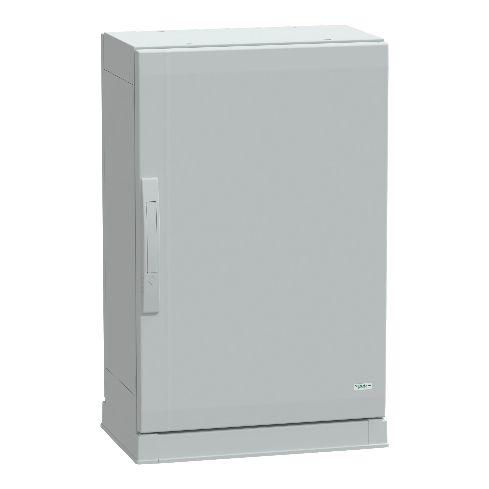 Schneider Electric NSYPLAZ753G Polyester Enclosure, PLAZ with Base Frame, Open Bottom, 750x500x320 IP54 (img_001)