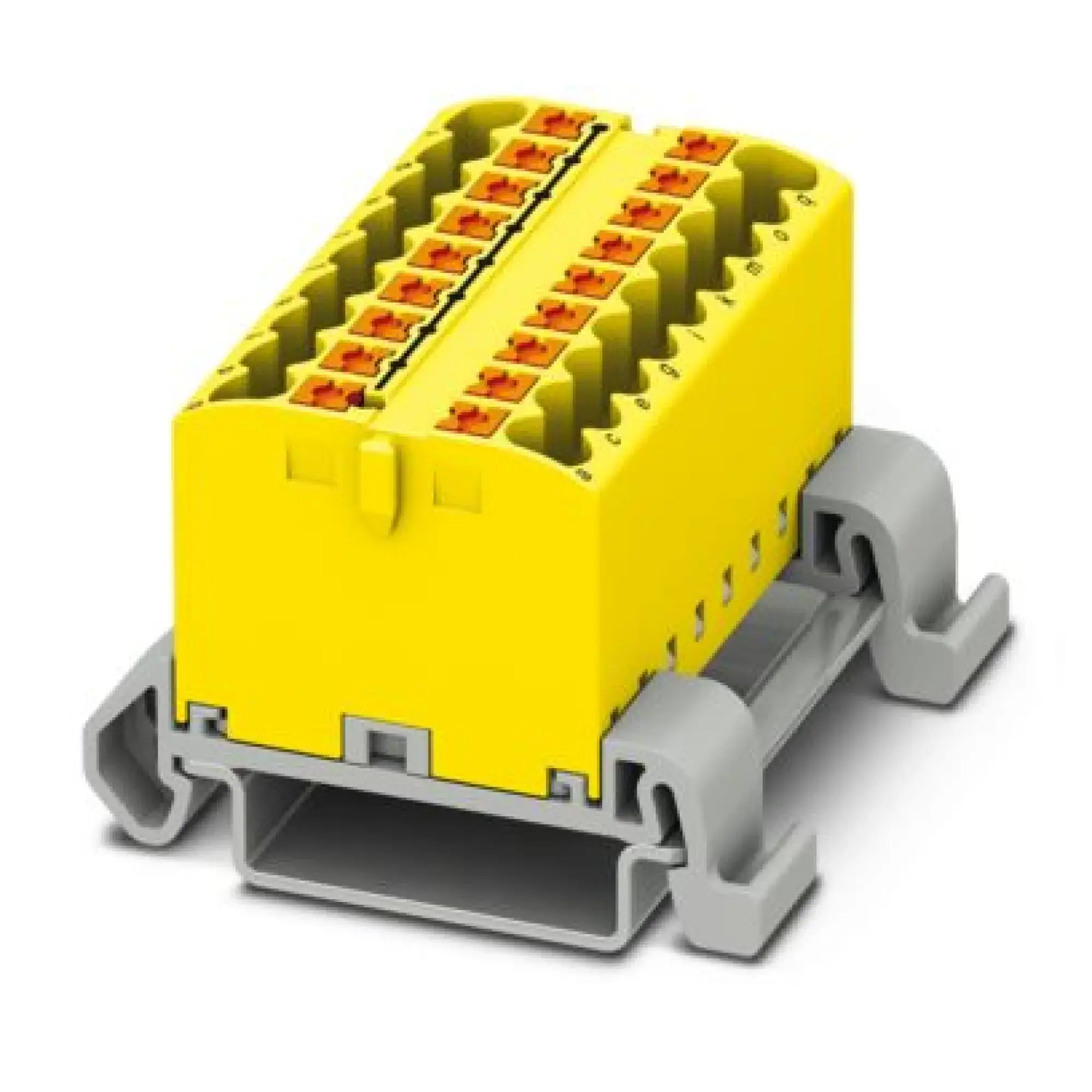 Phoenix Contact 3273182 Distribution block PTFIX 18X2,5-NS35A YE (img_001)