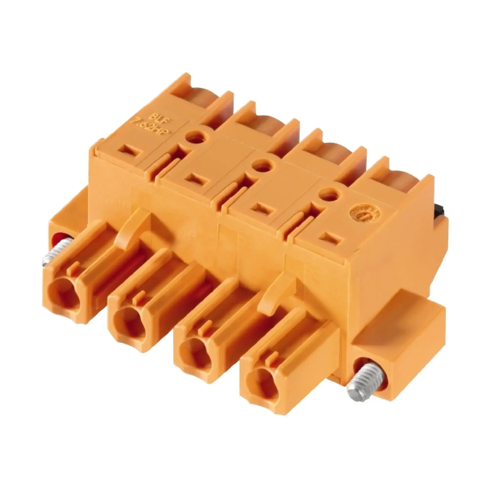 Weidmüller 1043890000 PCB connector (wire connection), 1000 V, 29 A, Pitch in mm: 7.62, 2.5 mm², Number of poles: 4, PUSH IN with actuator, Box (img_001)