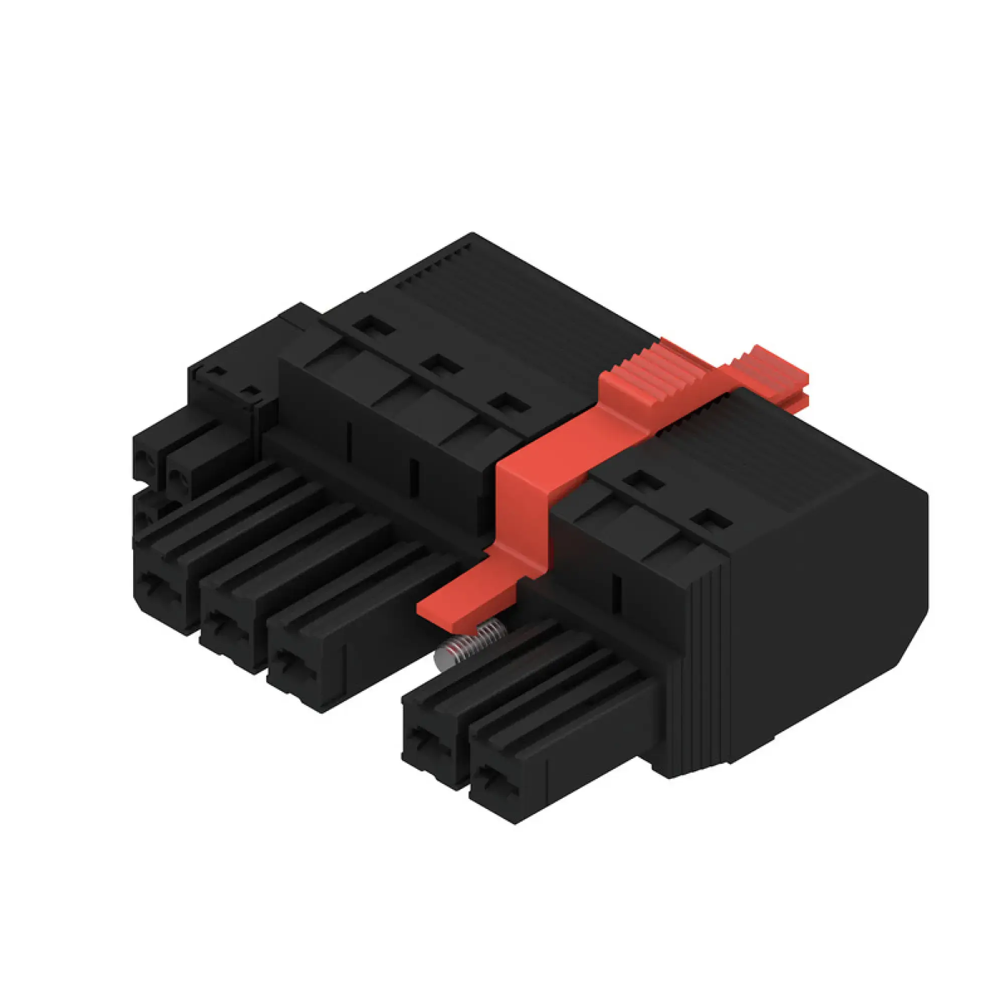 Weidmüller 1157270000 Hybrid connector (wire connection), 7.62 mm, Number of poles: 5, PUSH IN with actuator, PUSH IN without actuator (img_001)