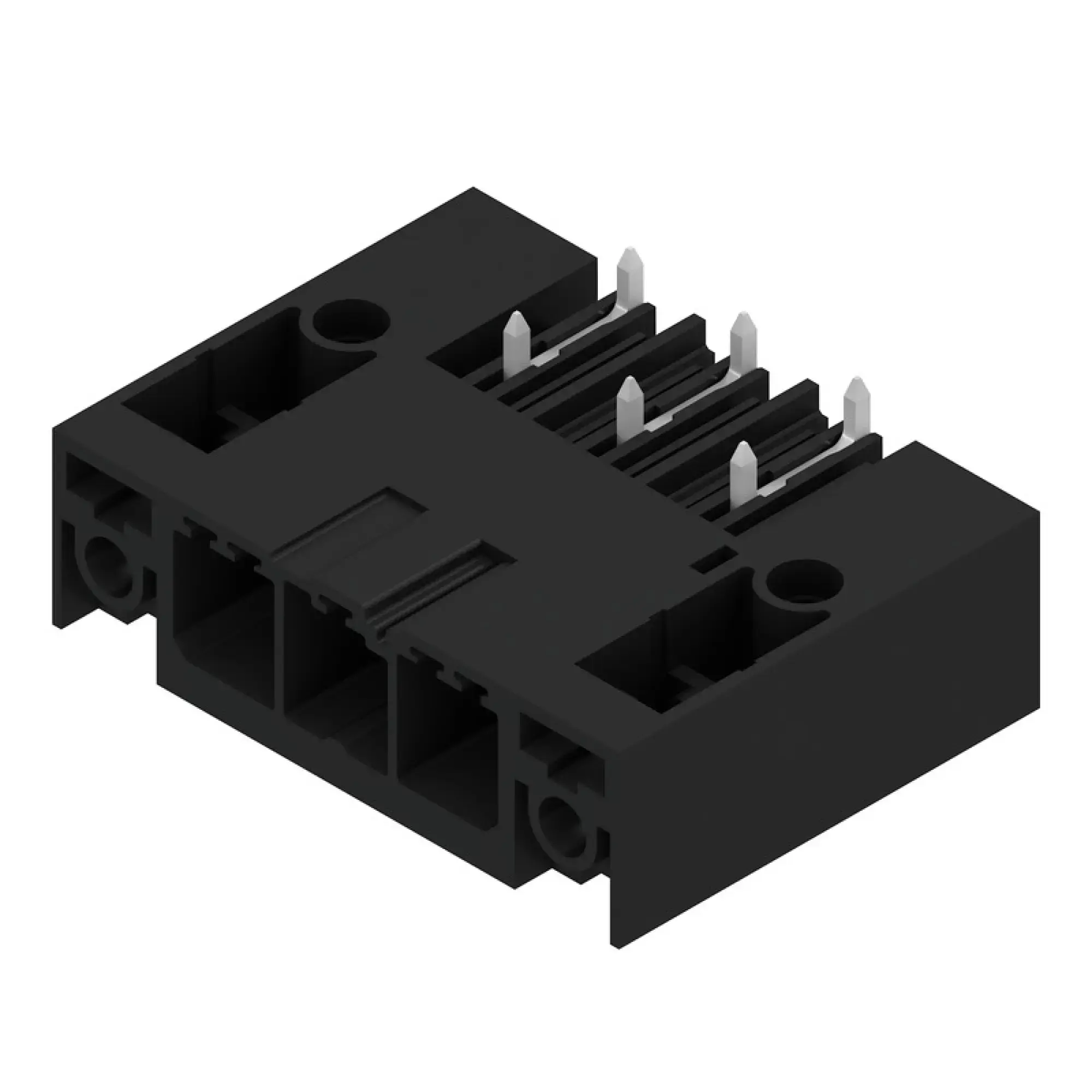 Weidmüller 2499910000 PCB connector (board connection), 630 V, 41 A, Pitch in mm: 7.62, Number of poles: 3, THT/THR solder connection, Box (img_001)