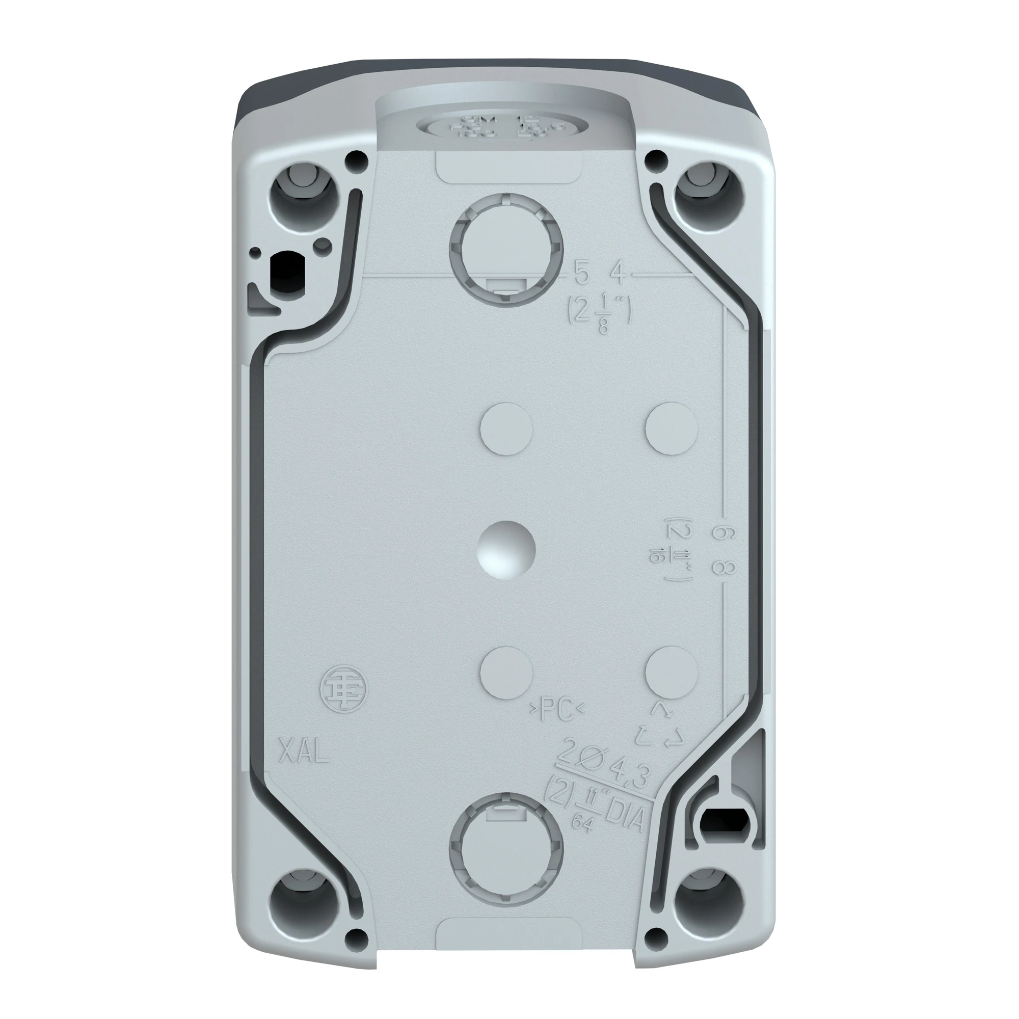 Schneider Electric XALD224 Surface mounting enclosure, Harmony XALD, plastic, dark grey, 2 push buttons, green, red, MARCHE, STOP, 22mm, 1NO+1NC (img_003) Schneider Electric XALD224 Surface mounting enclosure, Harmony XALD, plastic, dark grey, 2 push buttons, green, red, MARCHE, STOP, 22mm, 1NO+1NC (img_003)