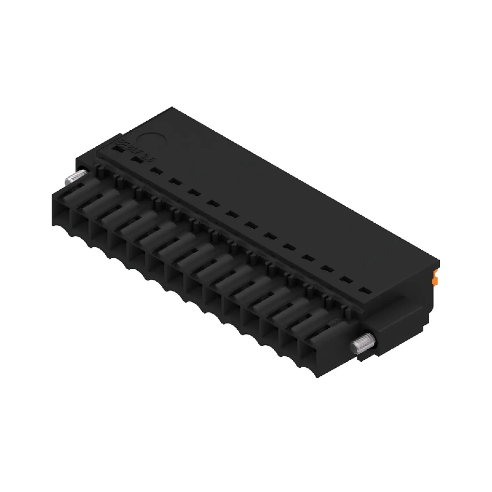 Weidmüller 2537950000 PCB connector (wire connection), 160 V, 17.5 A, Pitch in mm: 3.50, 1.5 mm², Number of poles: 14, PUSH IN with actuator, Box (img_001)