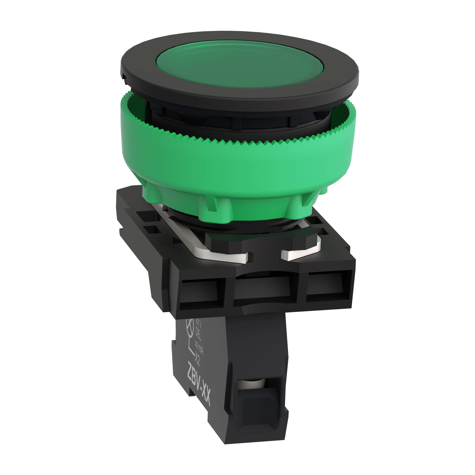 Schneider Electric XB5FVG3 Pilot Light, Harmony XB5F, Plastic, Antimicrobial, Green, 30mm, Universal LED, Smooth Dome, 110-120V AC (img_007) Schneider Electric XB5FVG3 Pilot Light, Harmony XB5F, Plastic, Antimicrobial, Green, 30mm, Universal LED, Smooth Dome, 110-120V AC (img_007)