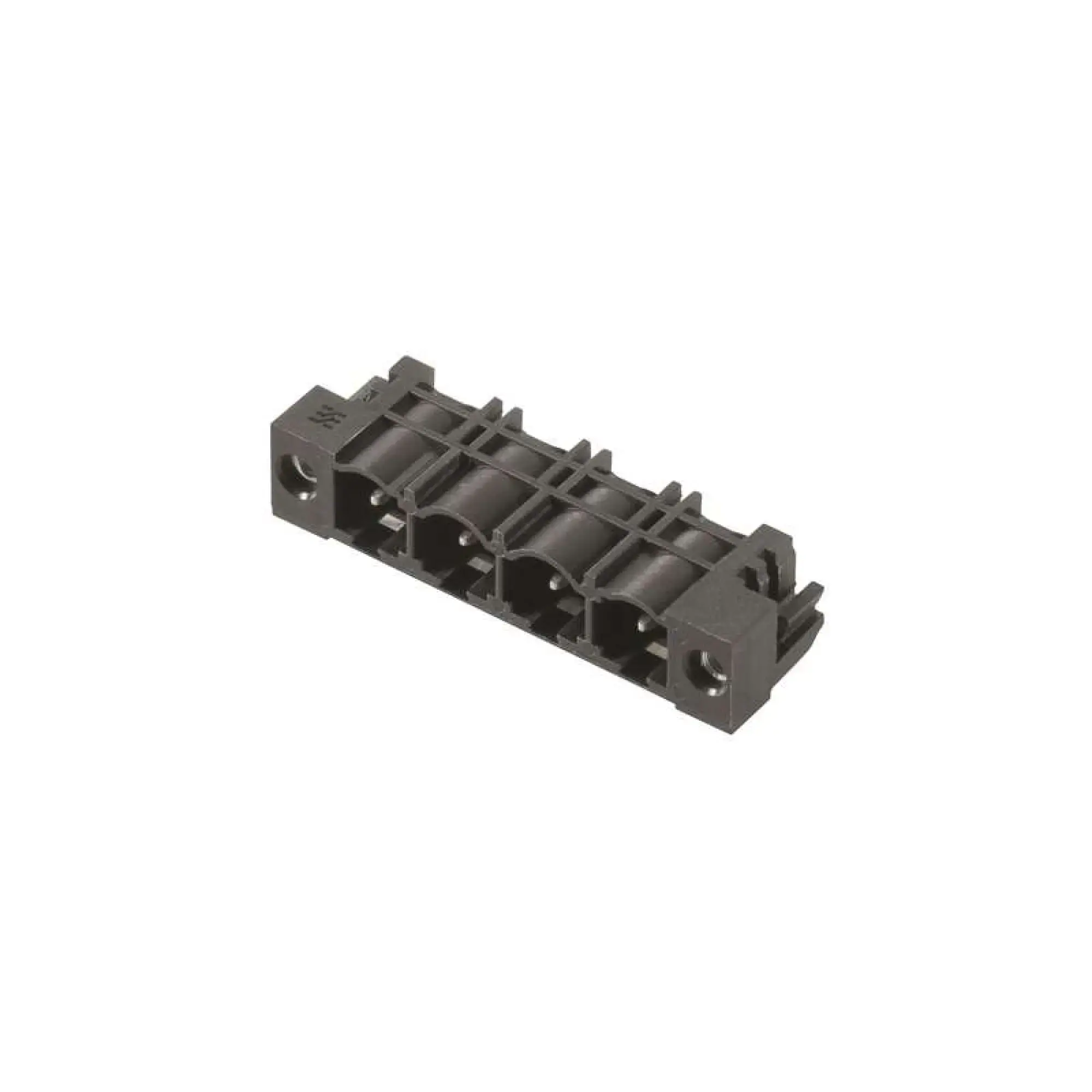 Weidmüller 1472380000 PCB connector (board connection), 500 V, 27.5 A, Pitch in mm: 7.62, Number of poles: 4, THT solder connection, Box (img_001)