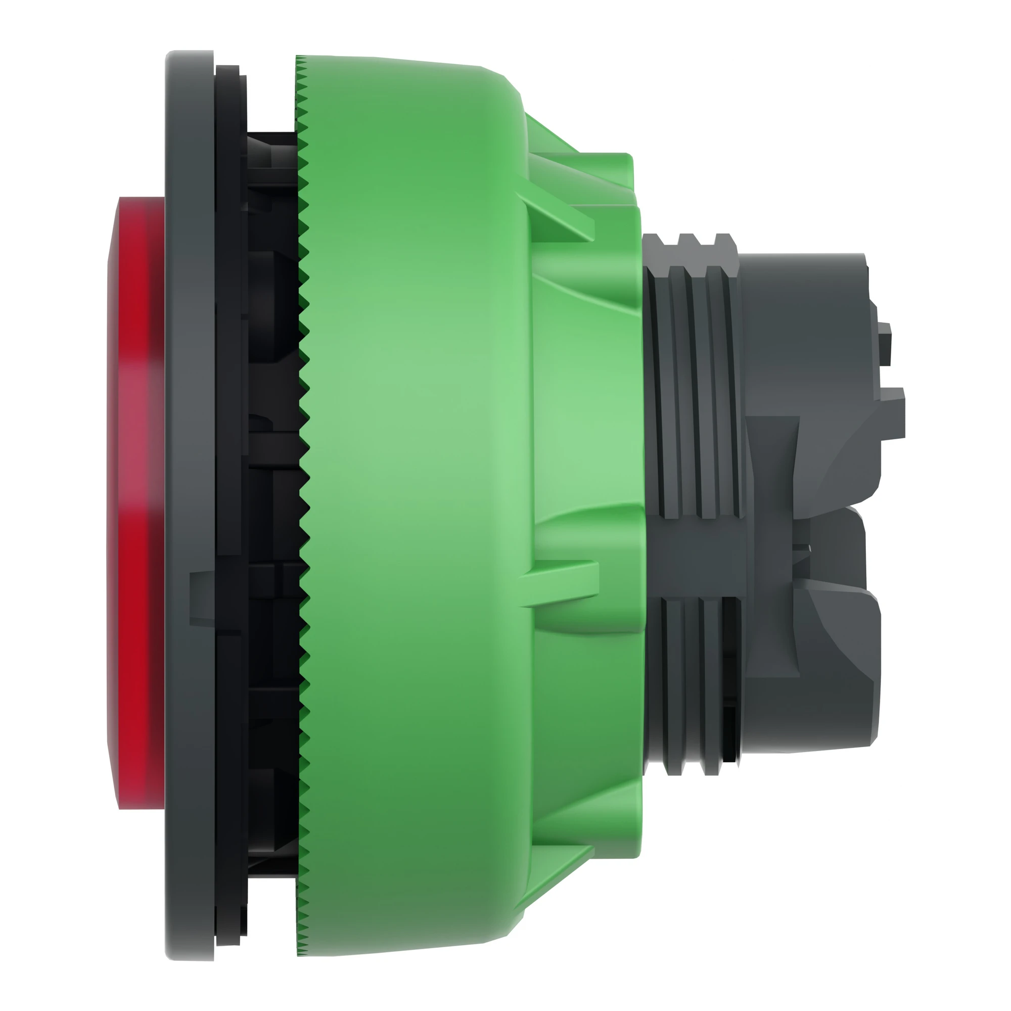 Schneider Electric ZB5FH43 Illuminated Push Button, Front Element, Harmony XB5F, Plastic, 30mm, Red, Projecting, Unlabeled, Latching (img_006)