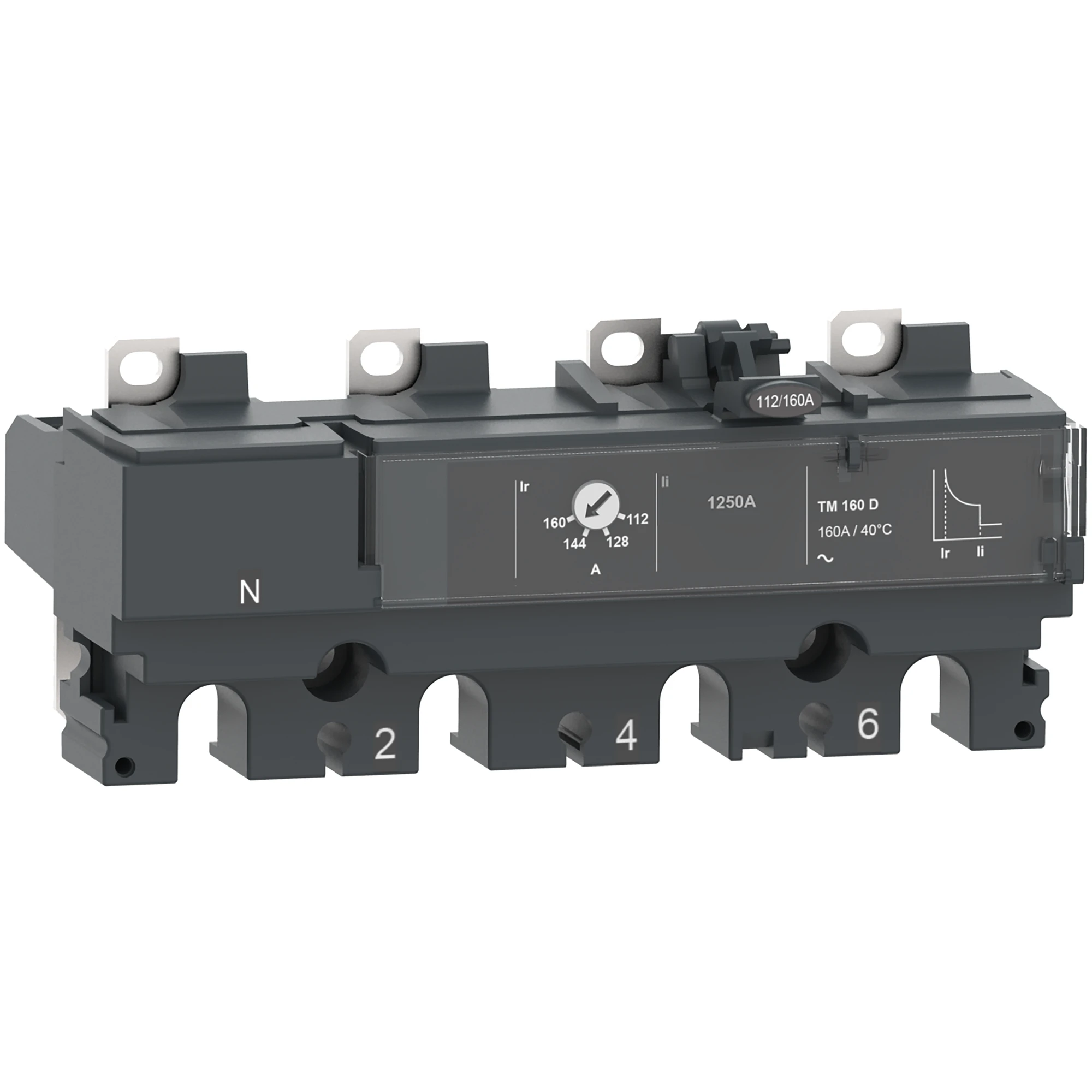 Schneider Electric C106TM080 Thermomagnetic release device TM80D for ComPacT NSX 100/160/250 compact circuit breaker 80 A, 4P3D (img_001) Schneider Electric C106TM080 Thermomagnetic release device TM80D for ComPacT NSX 100/160/250 compact circuit breaker 80 A, 4P3D (img_001)