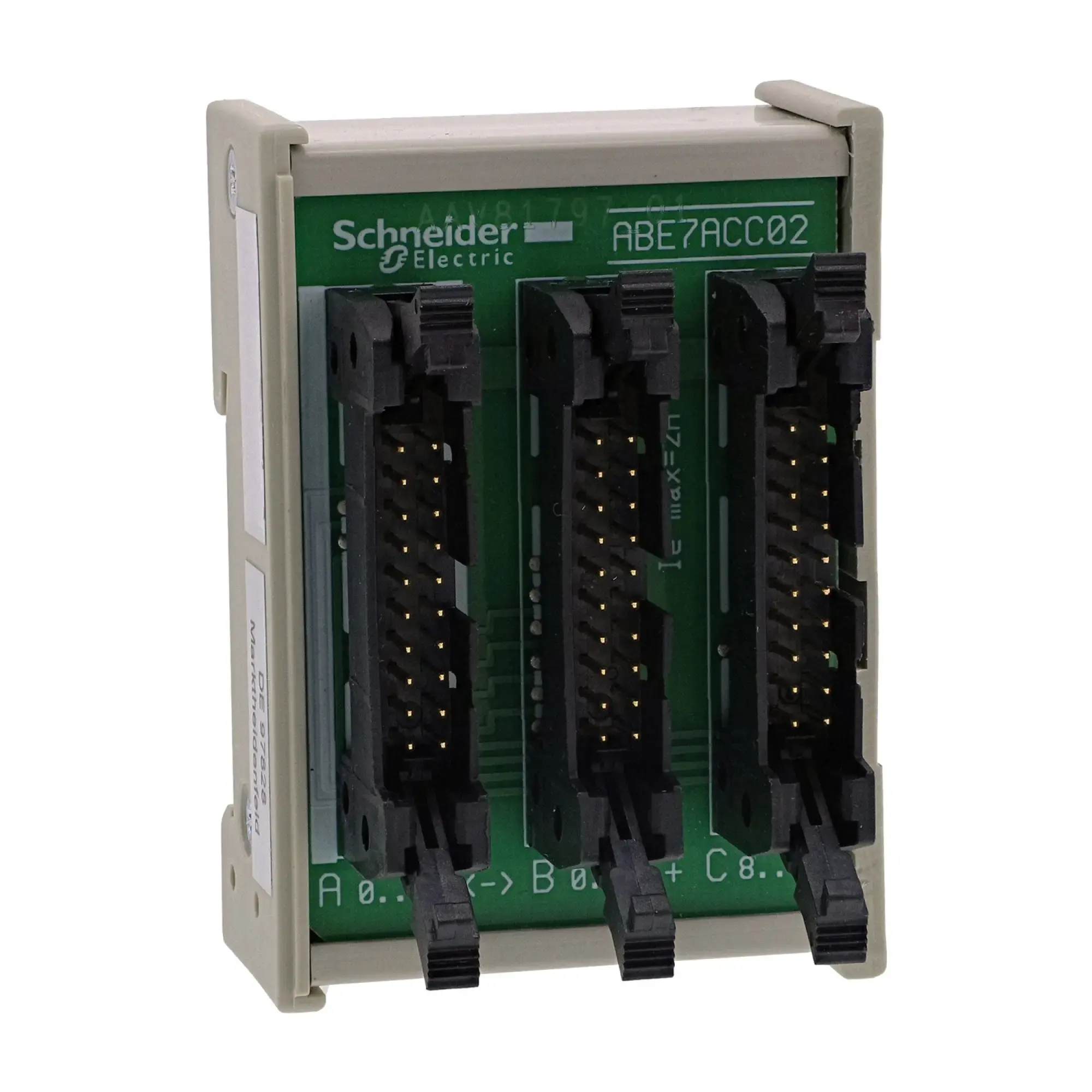 Schneider Electric ABE7ACC02 Connection terminal block accessory, distribution terminal block, 16 channels (img_003)